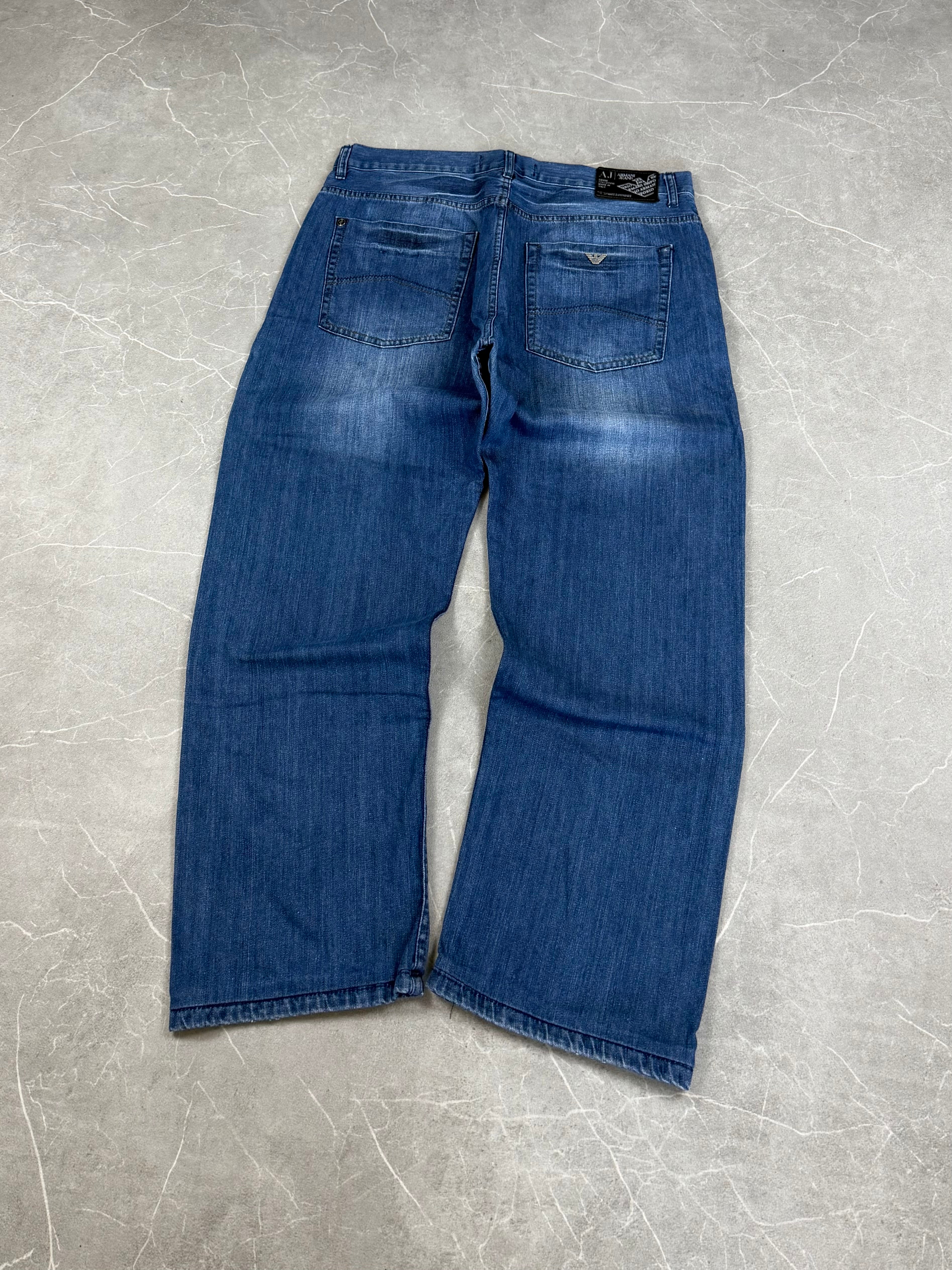 Armani Vintage Baggy Jeans (XL)