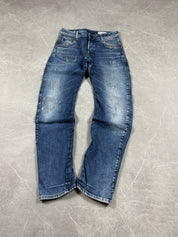 G-Star Washed Slim Fit Jeans (XS)