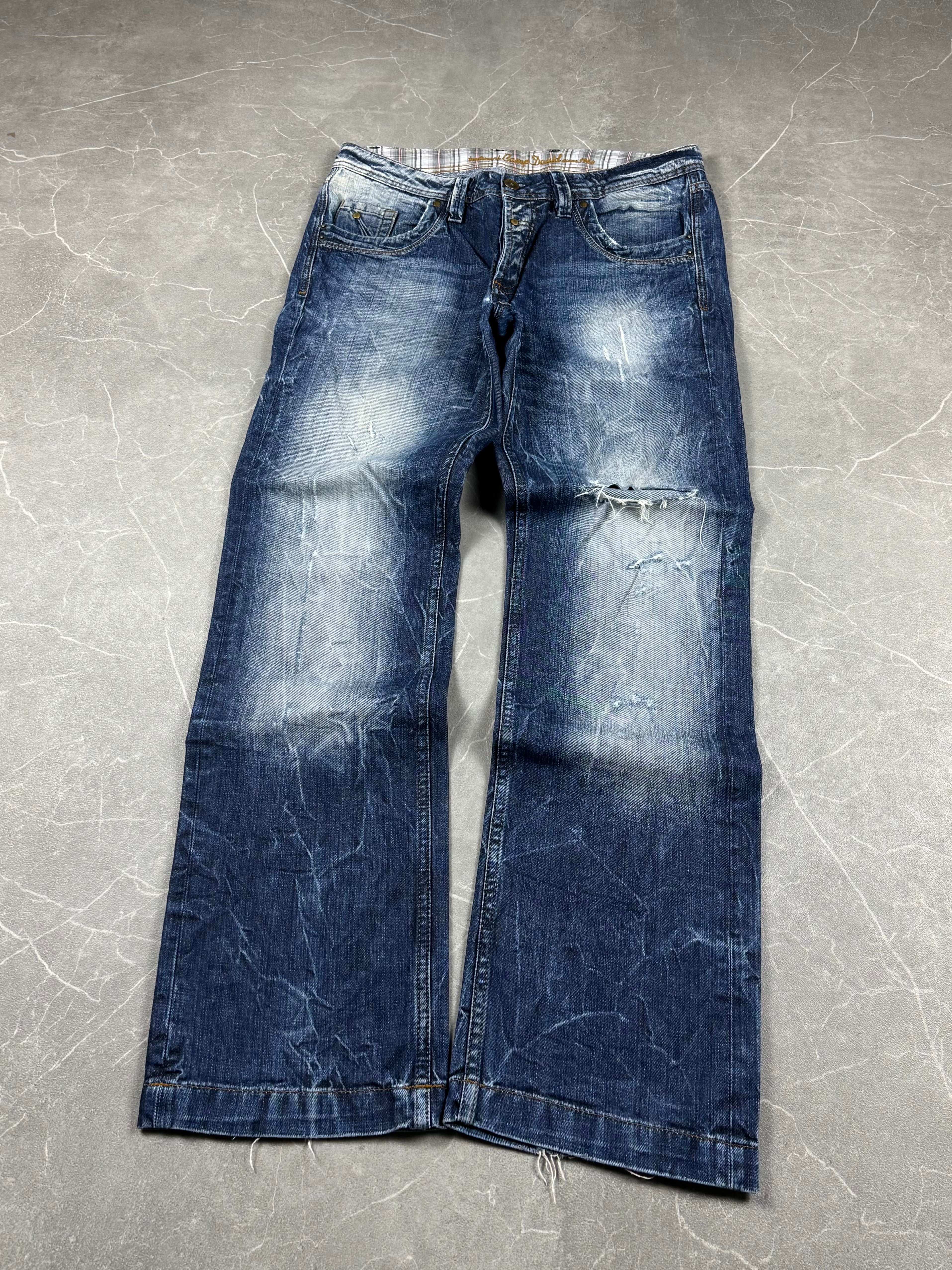 Vintage washed jeans (M)