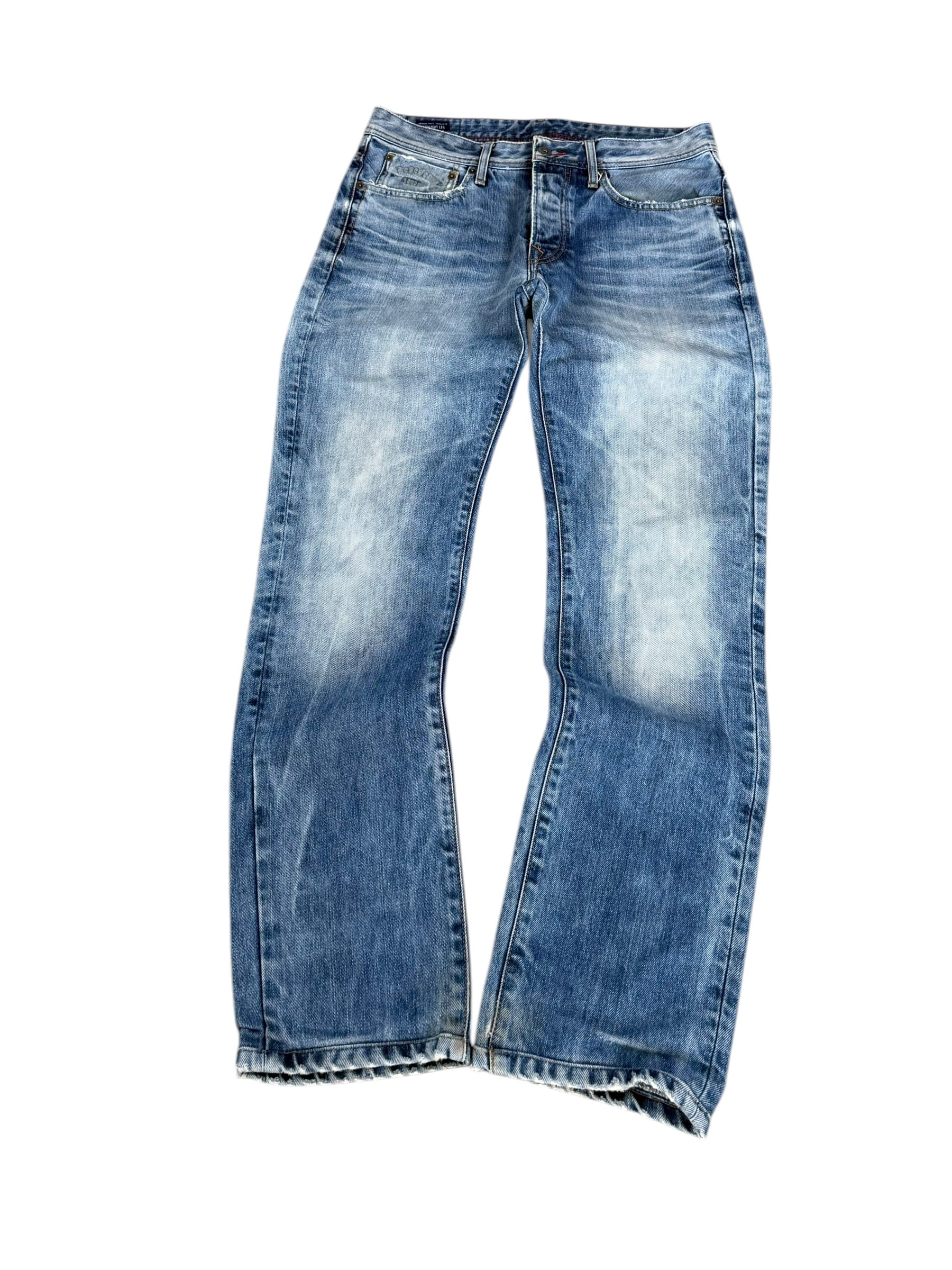 Vintage washed Slim Jeans (XS-S)