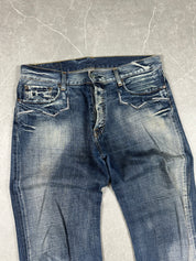Vintage washed/Bootcut Jeans (M)
