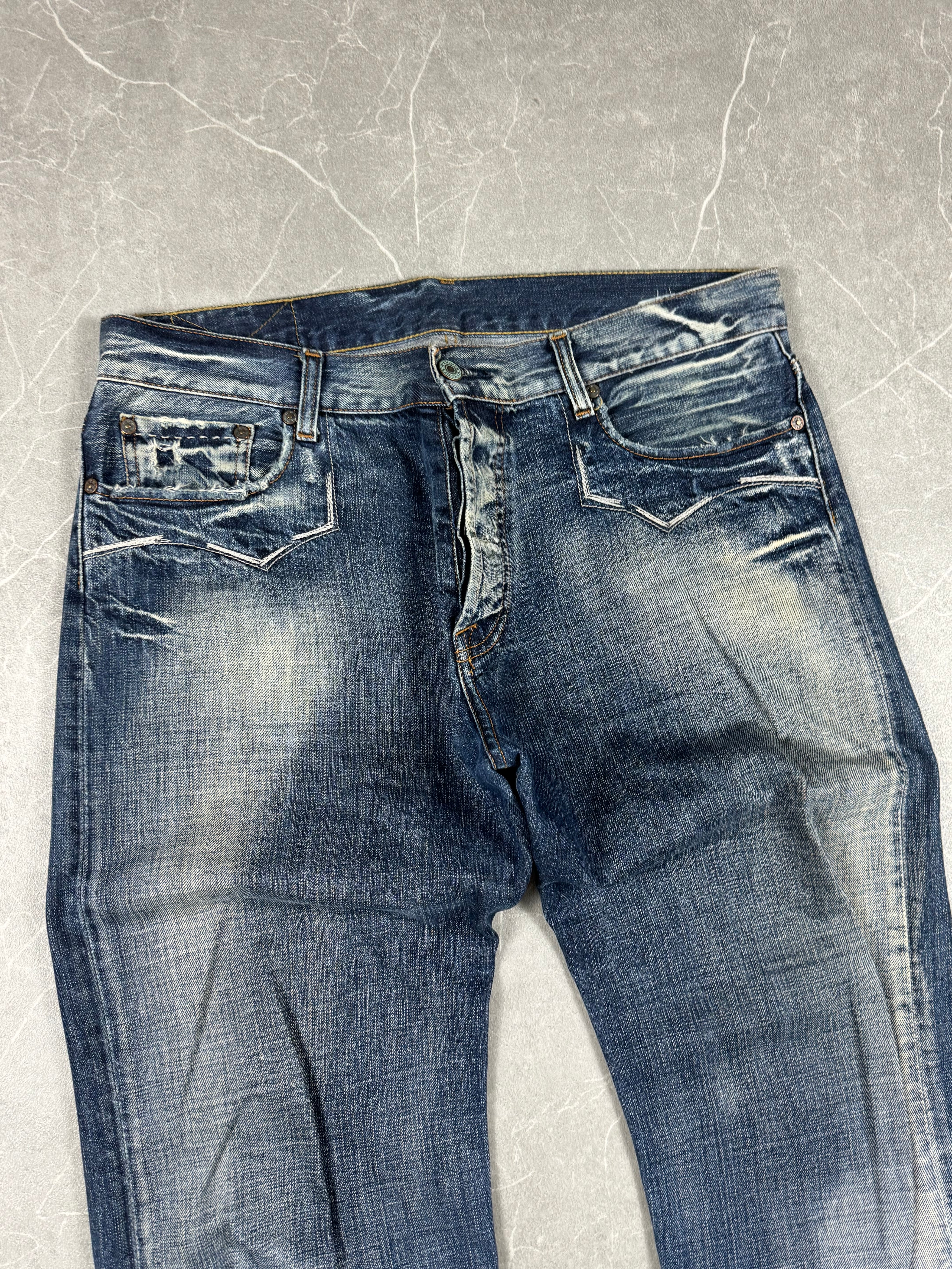 Vintage washed/Bootcut Jeans (M)