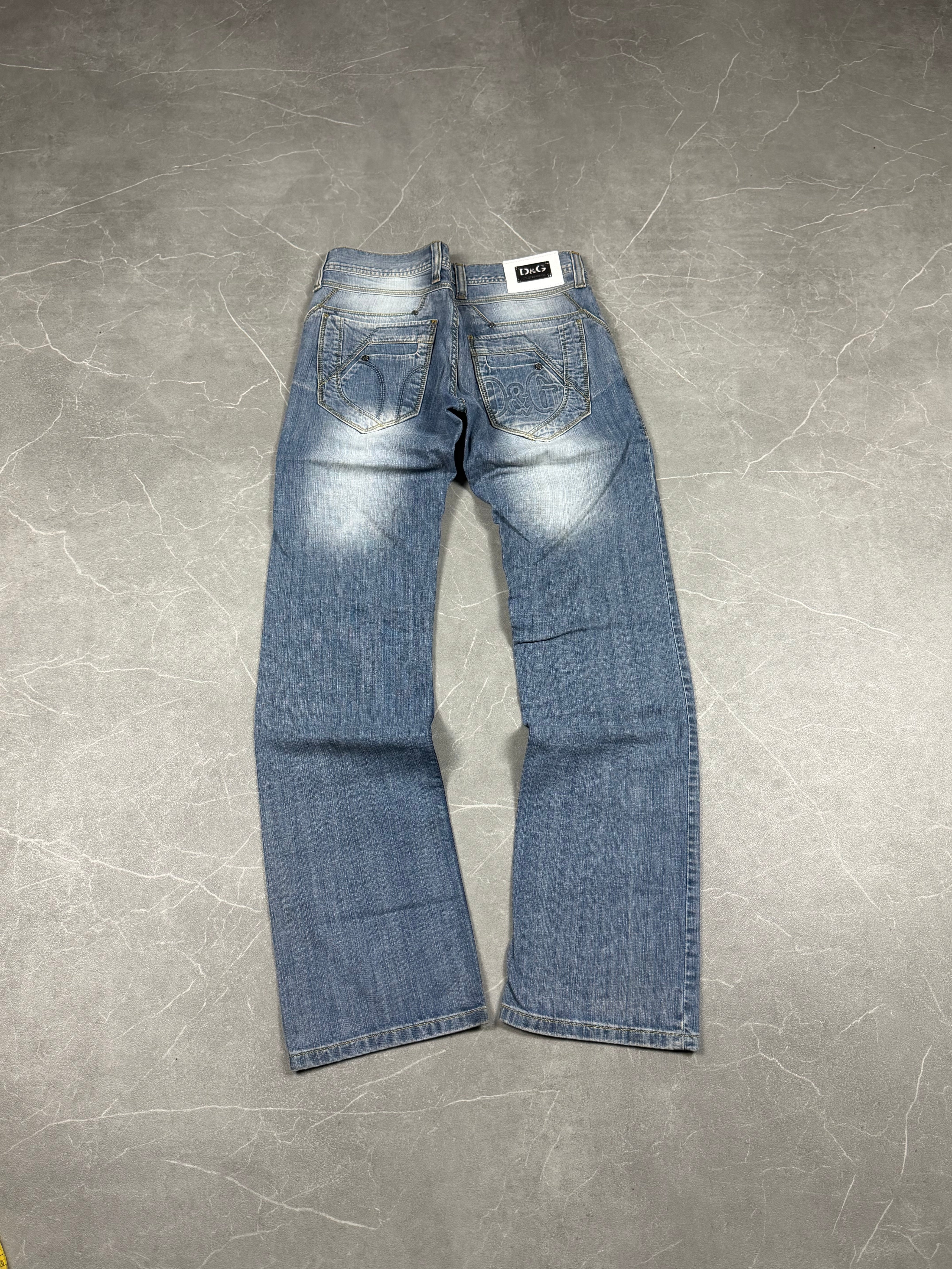 Dolce Gabbana Logo Jeans (S-M)