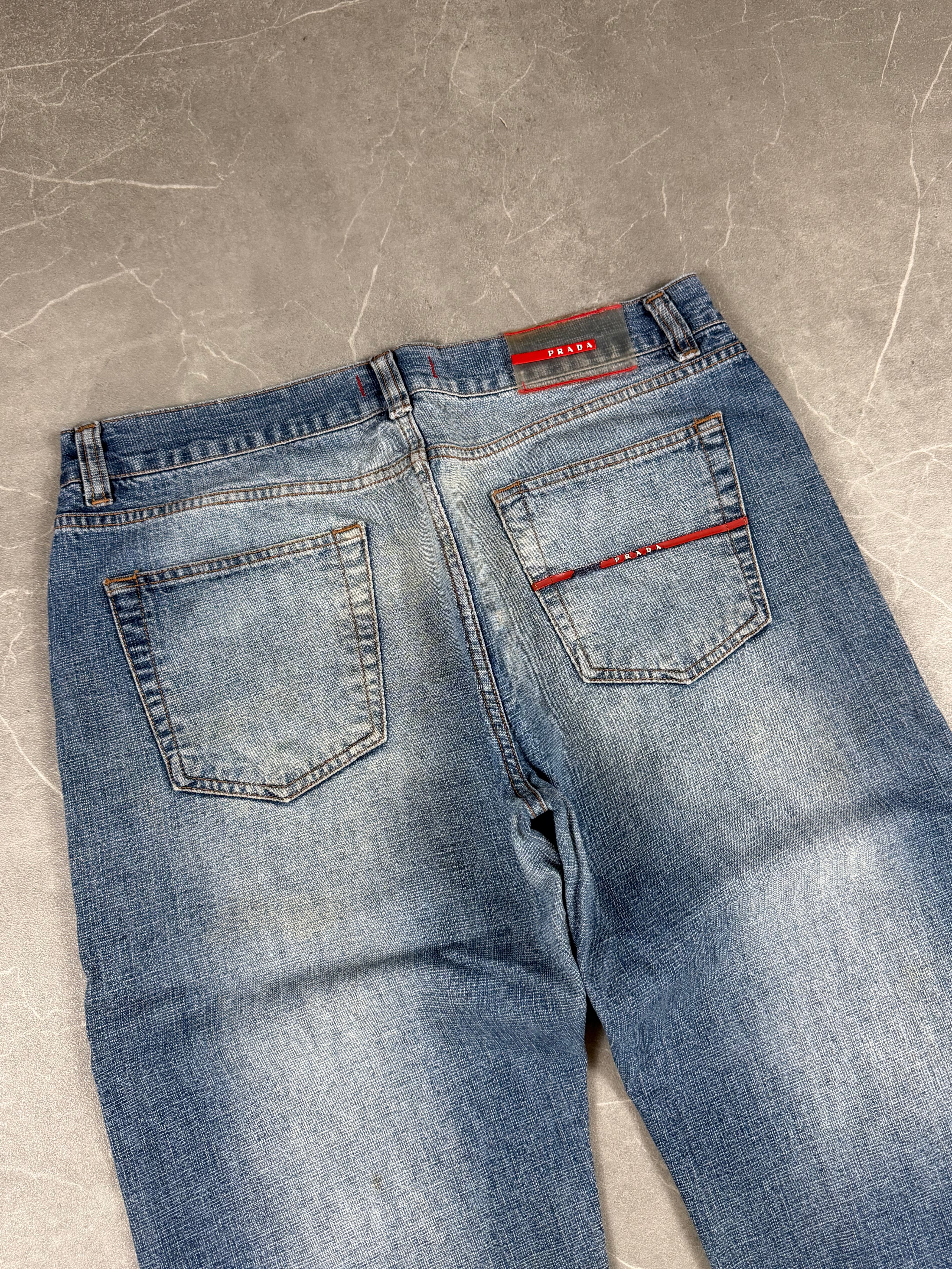 Rare Prada vintage Bootcut Jeans (S-M)