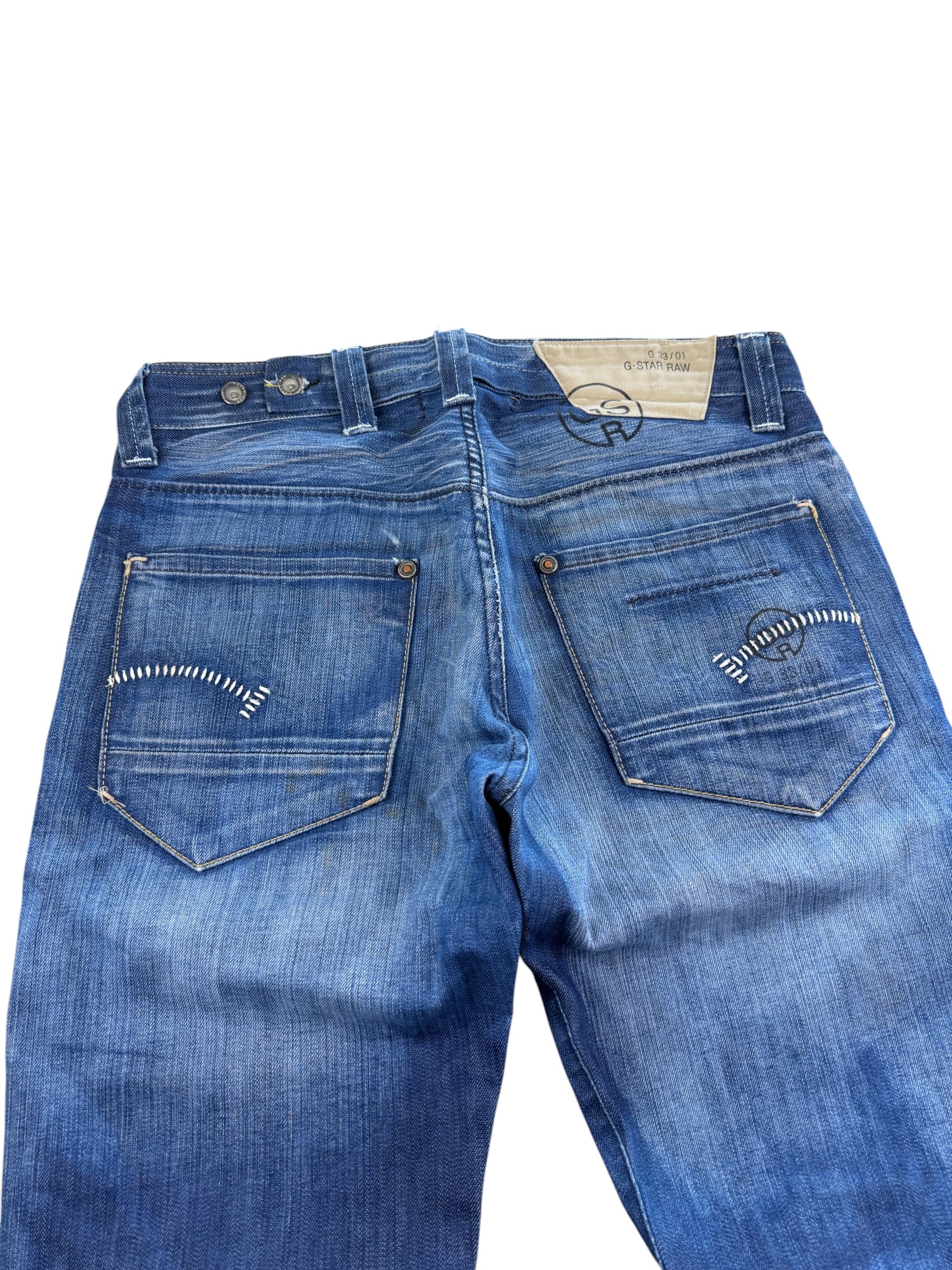 Gstar vintage washed Straight Jeans (M)