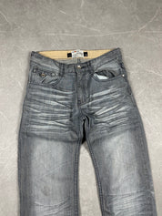 Vintage washed Straight Jeans (S)