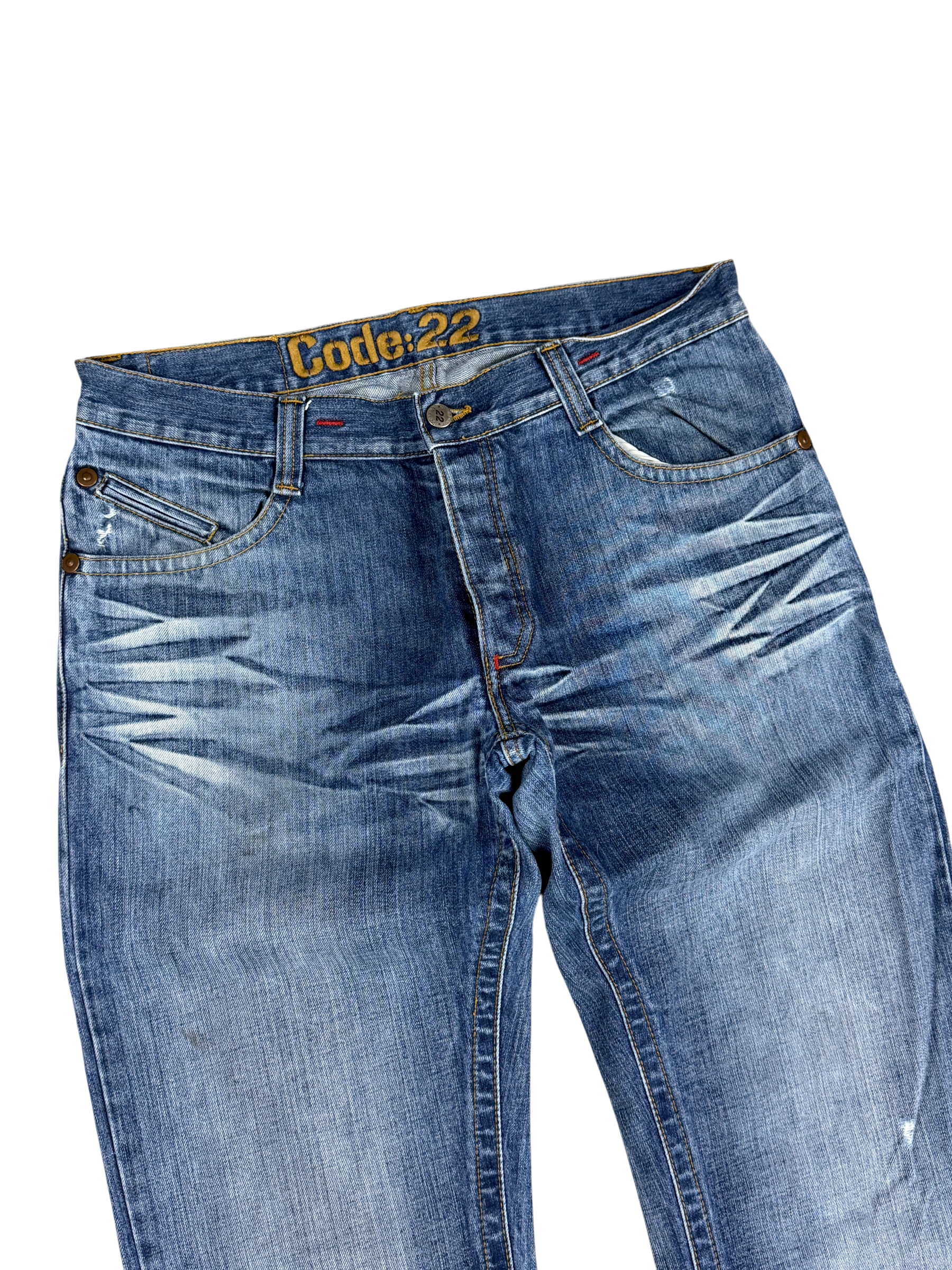 Vintage washed Bootcut Jeans (L)