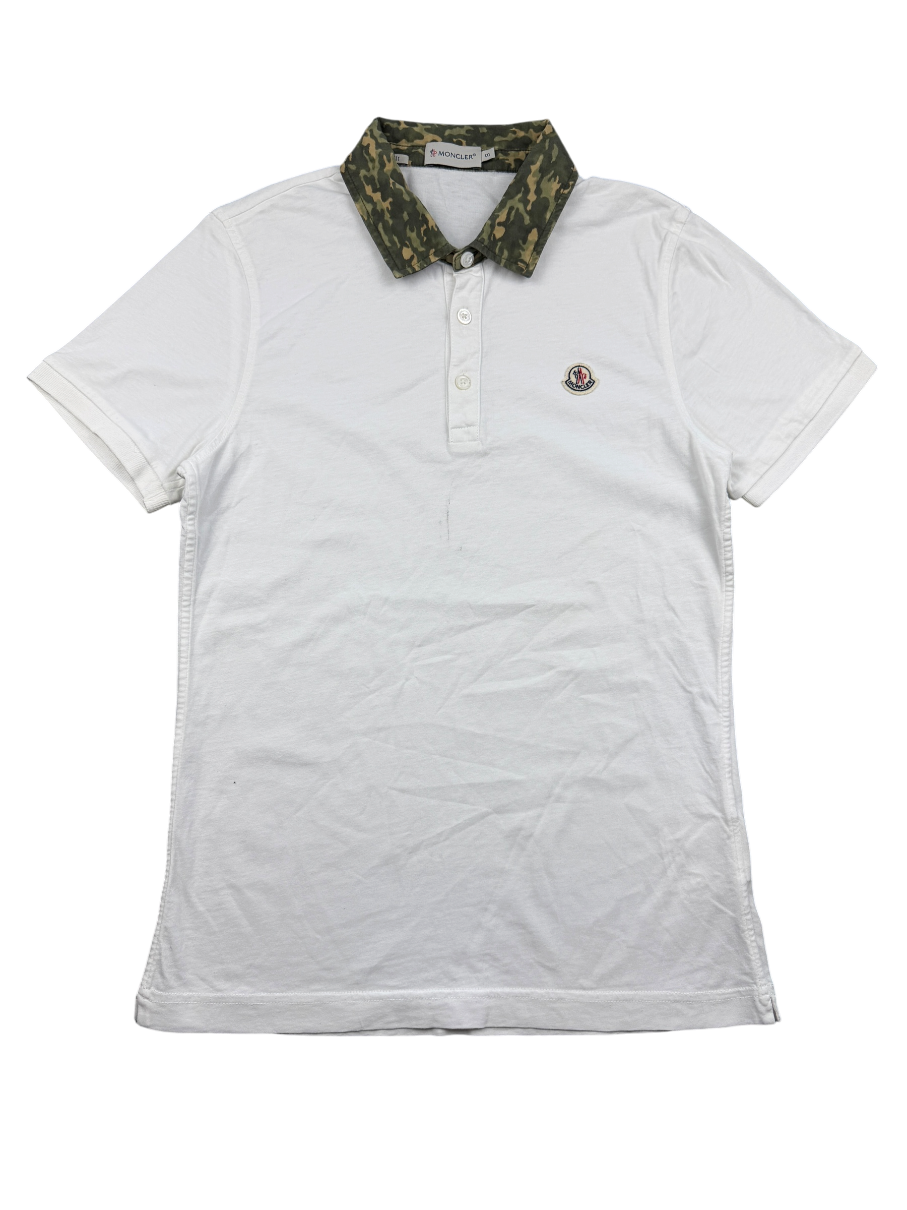 Moncler Camo Collar Slimfit Poloshirt *RARE (XS)