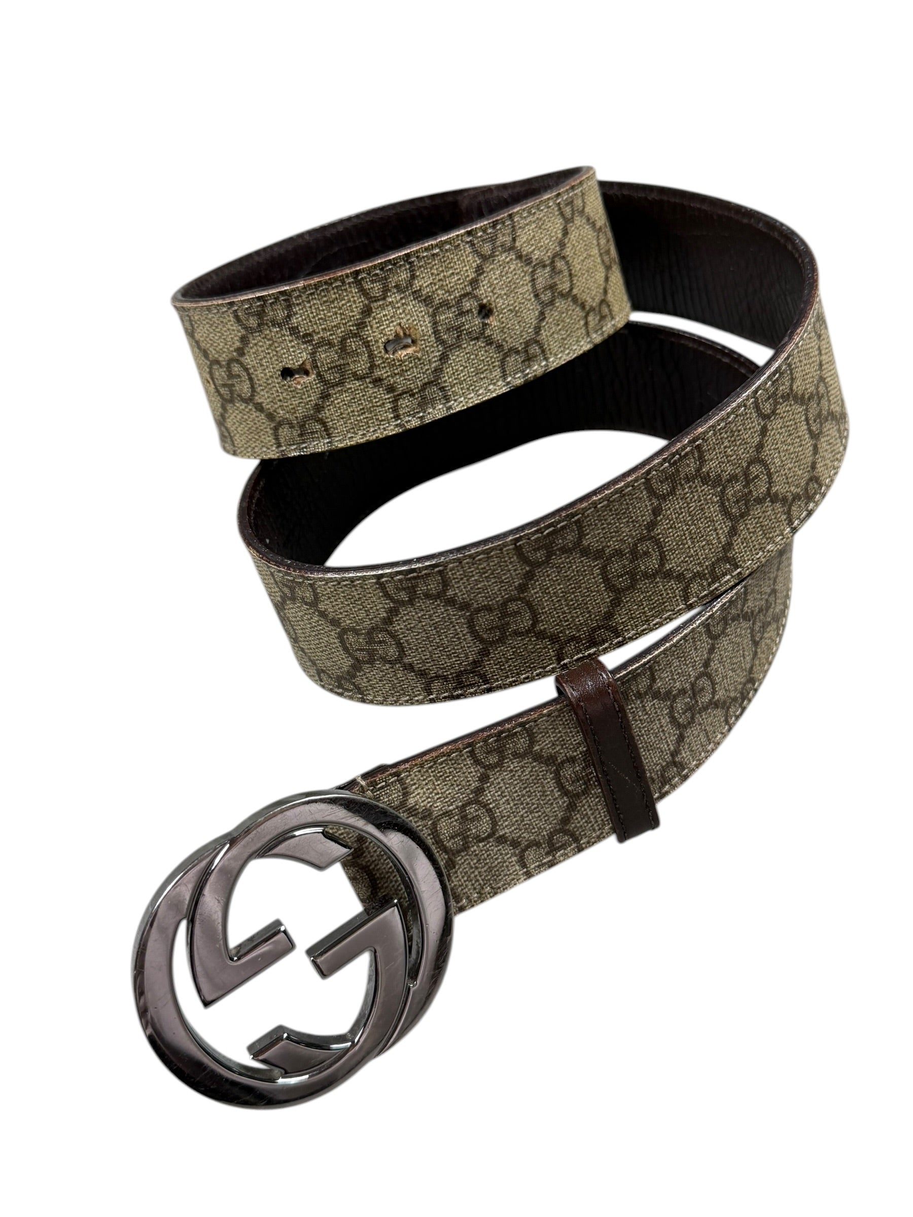 Gucci GG Monogram Belt (100cm)