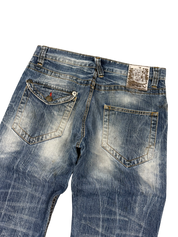 Washed Bootcut Jeans (S-M)