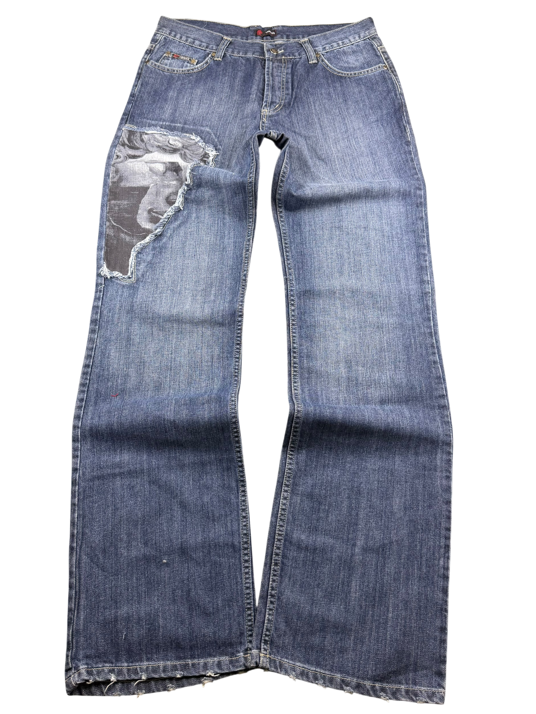Versace Big Logo Bootcut Jeans *Rare* (M)