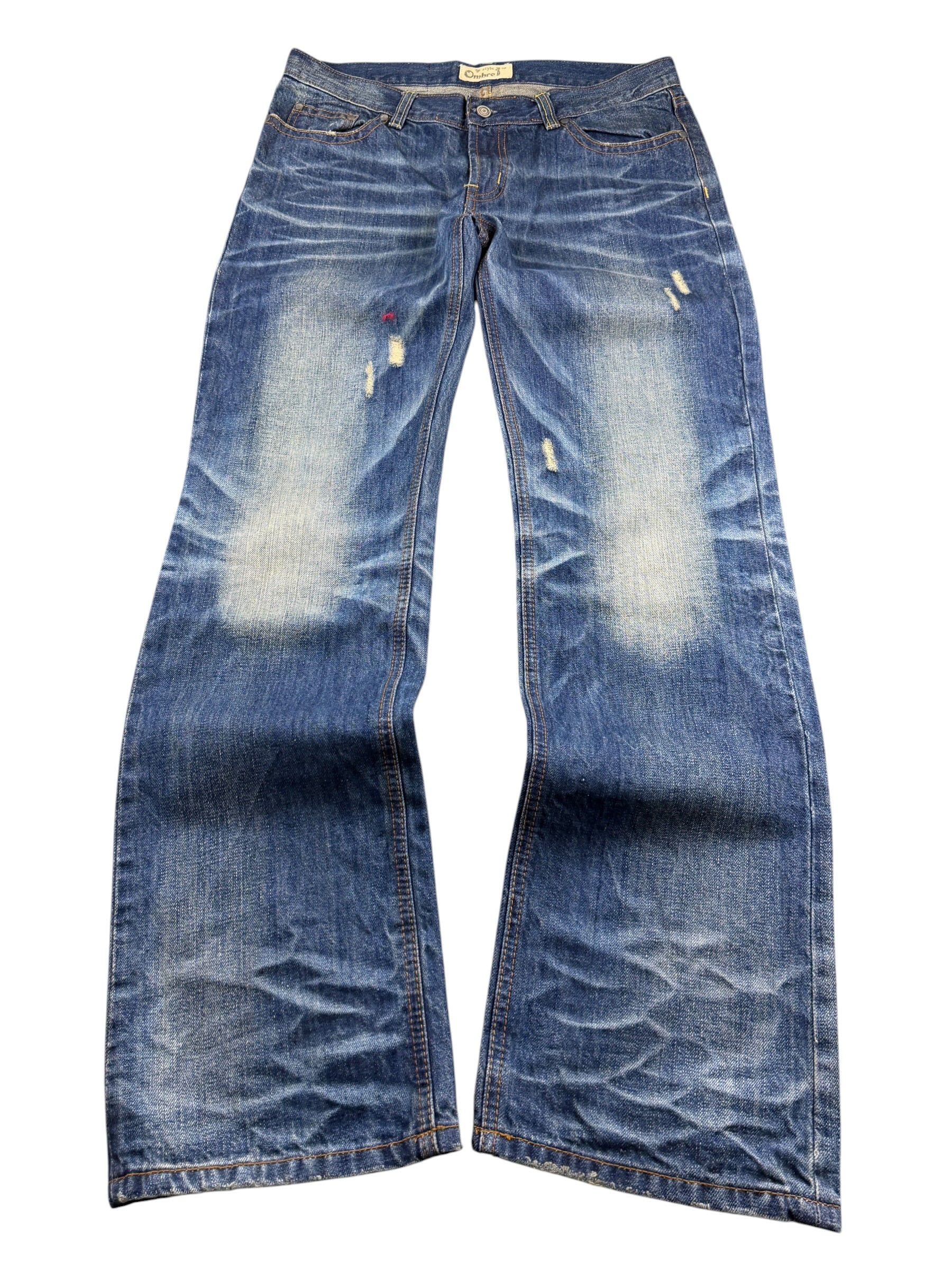 Ultra washed Straight Jeans (S-M)