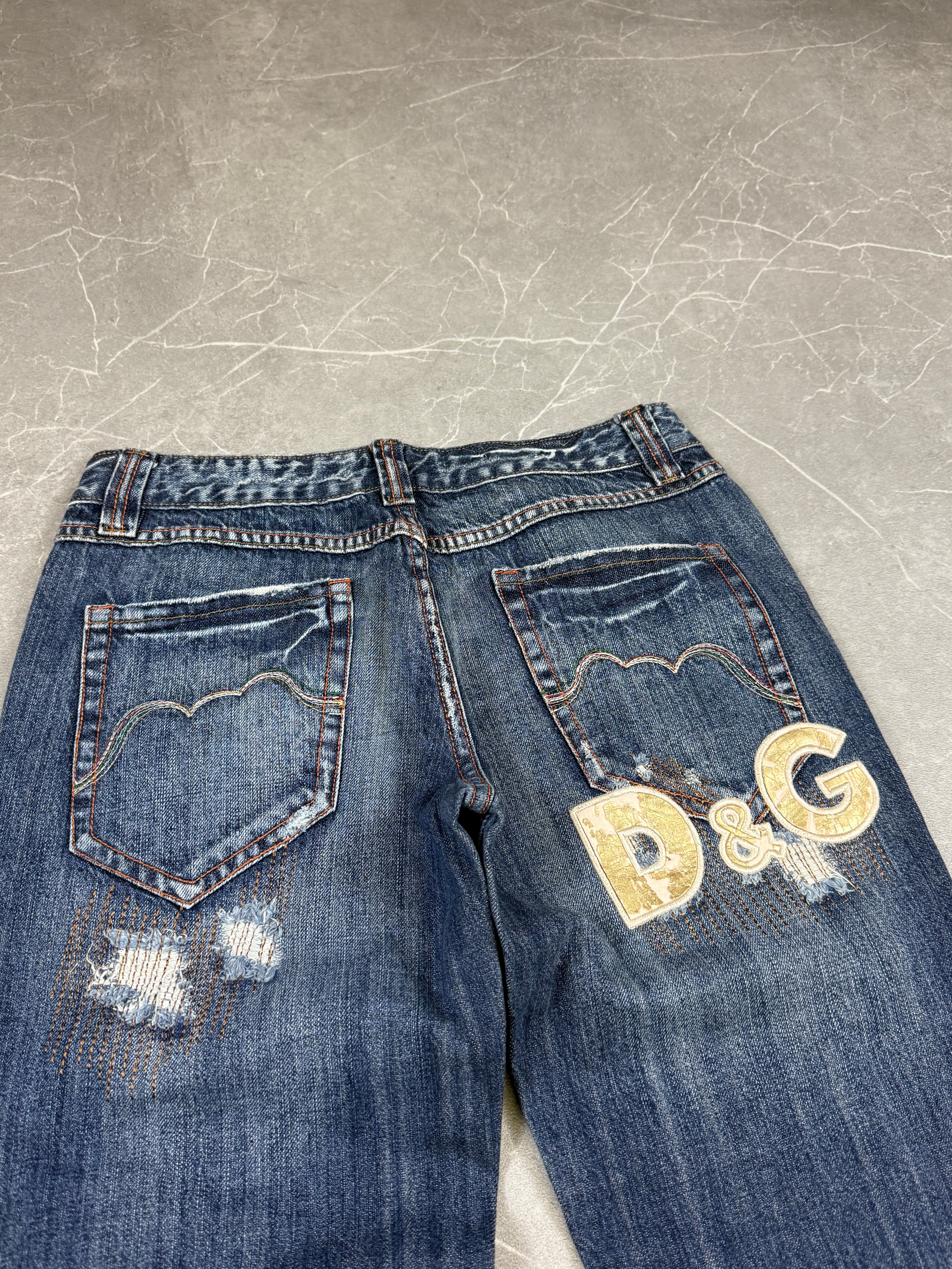 Dolce Gabbana washed Jeans (S-M)