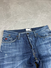 Vintage washed jeans (L)
