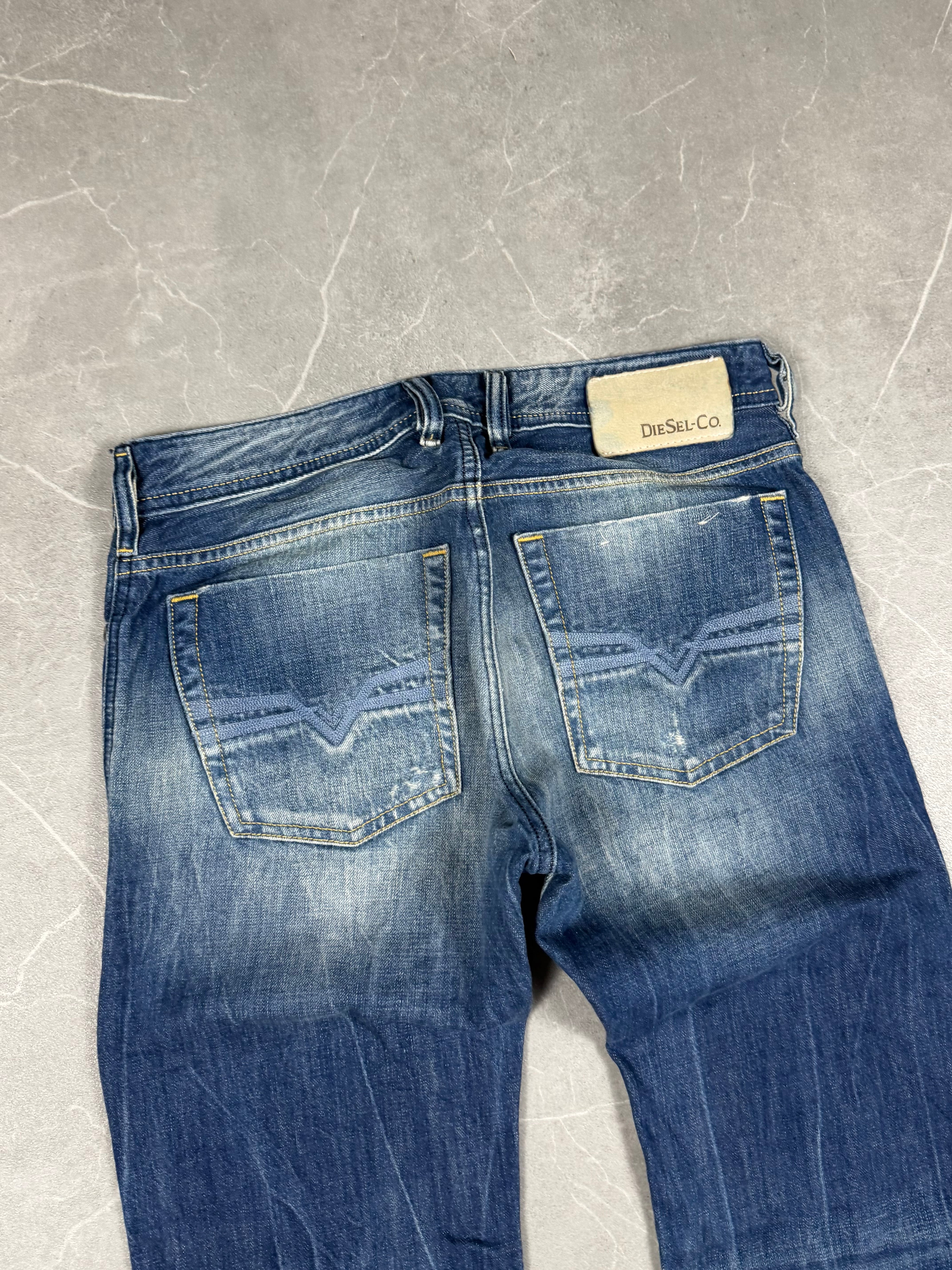 Diesel Washed Bootcut Jeans (XS-S)