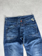 Replay Big Logo vintage Bootcut Jeans (S)