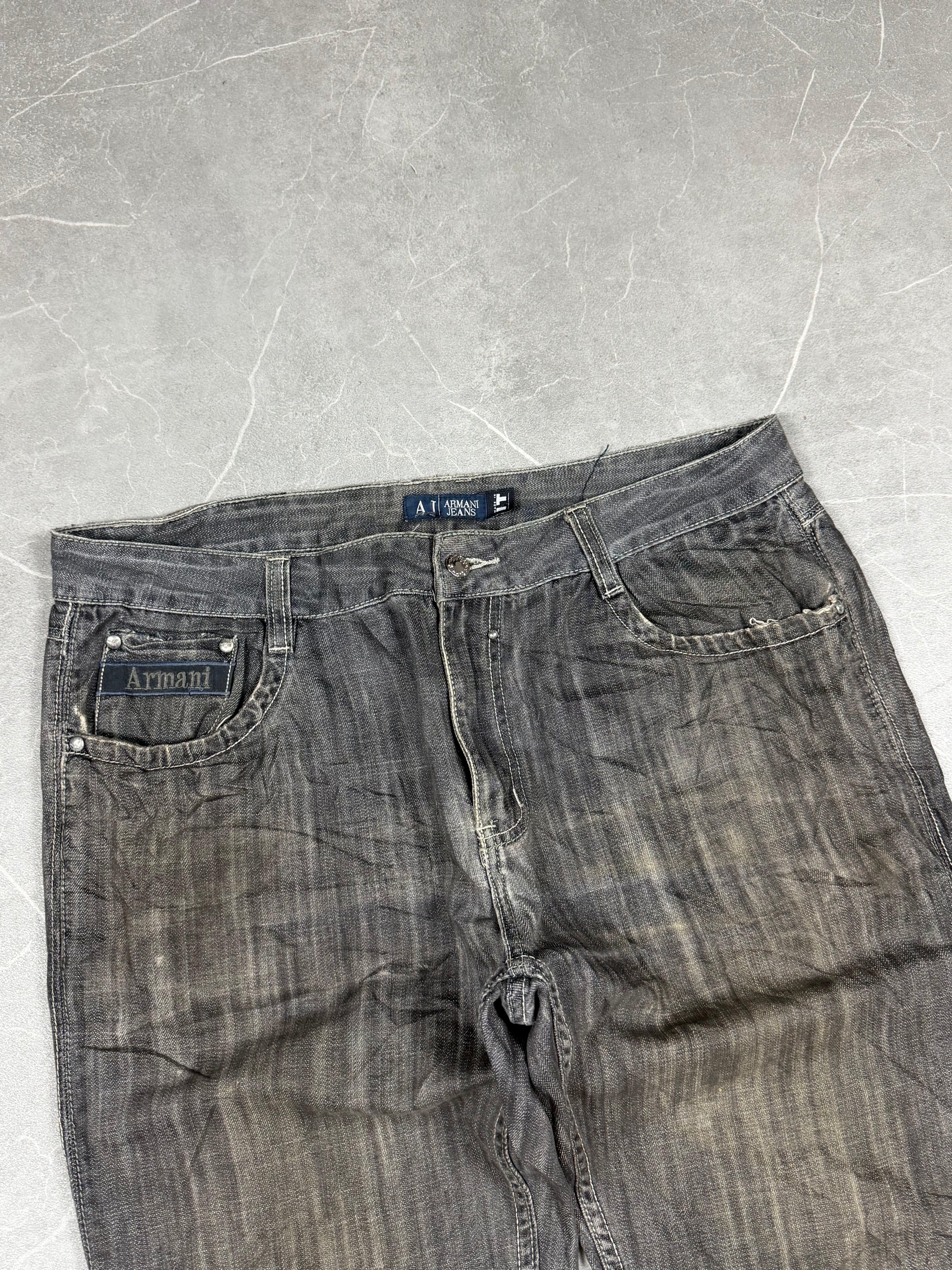 Vintage Armani Baggy Jeans (S)