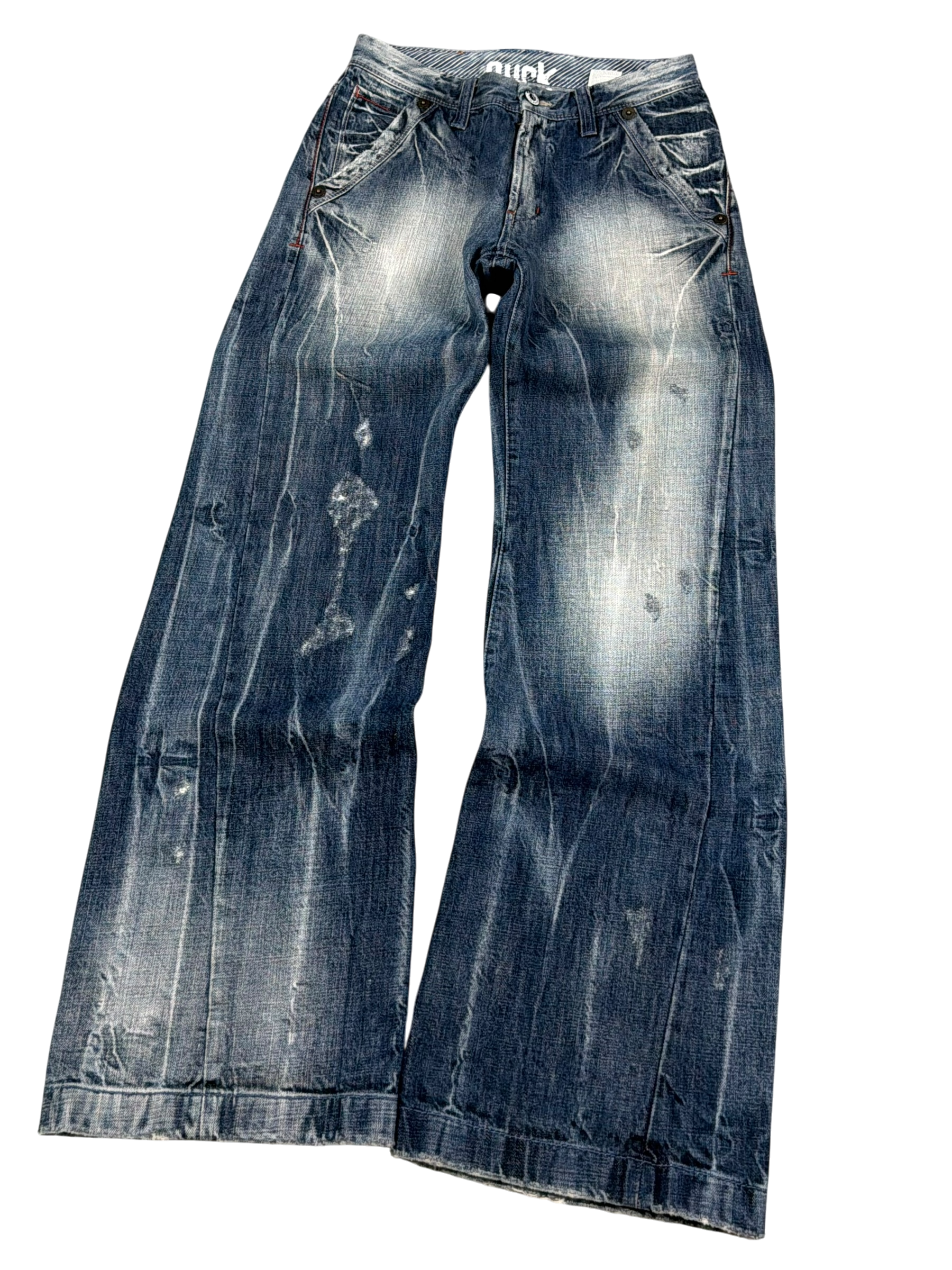 Ultra washed Baggy Jeans (S)