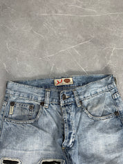 Rare Armani Big Logo Jeans (XS)