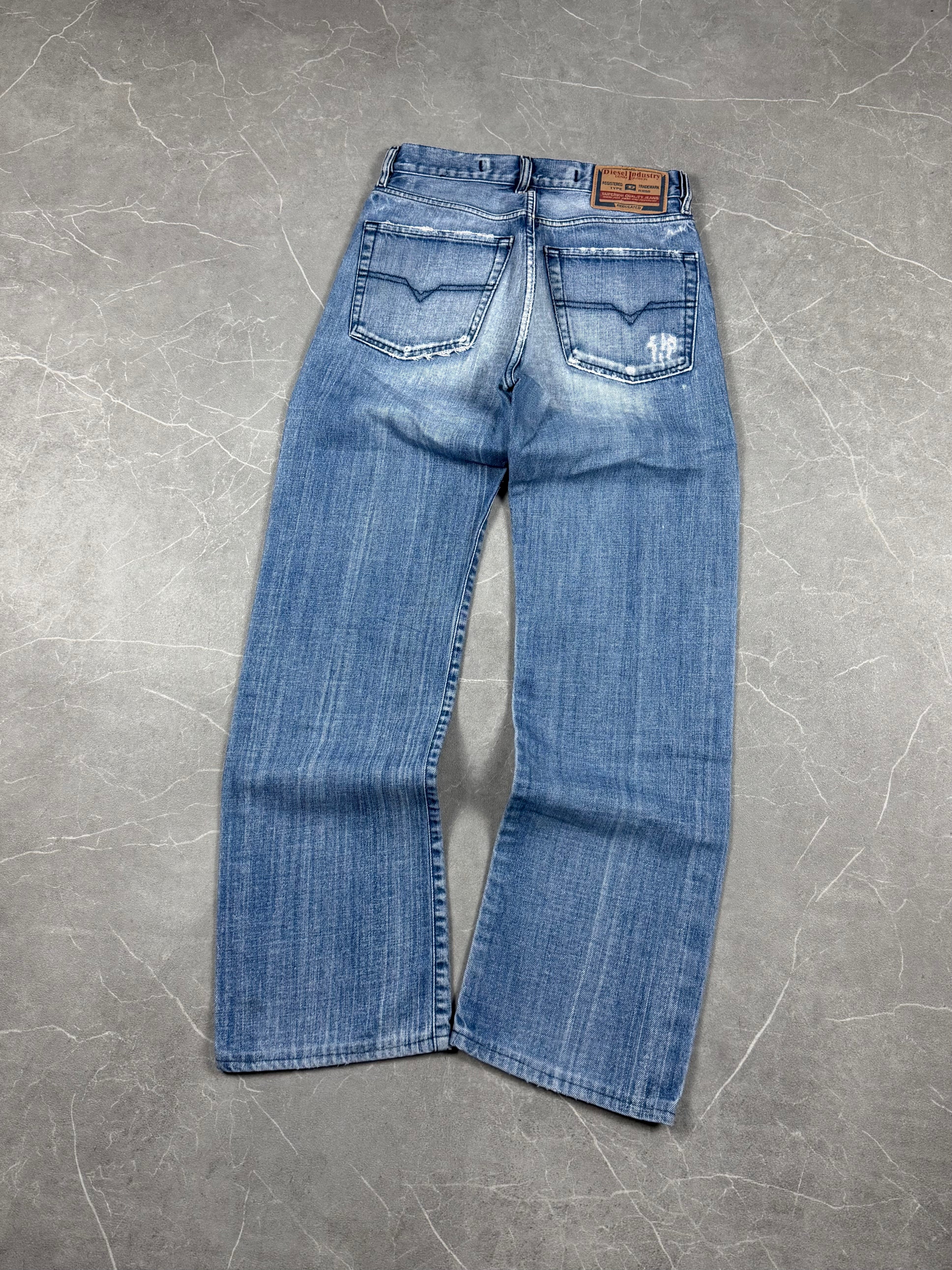 Diesel washed Straight Jeans (XS)