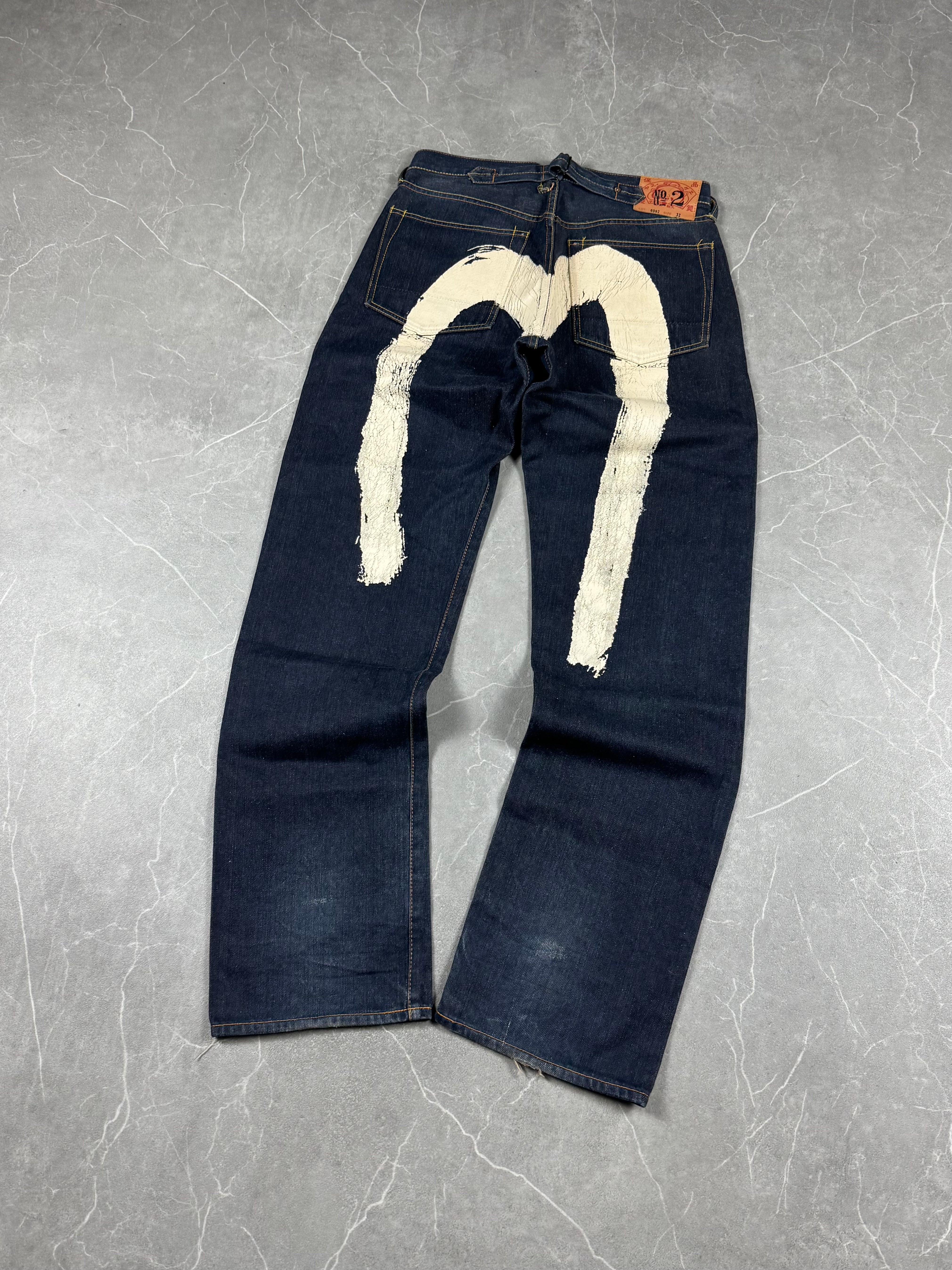 Evisu Big Logo Jeans (M-L)