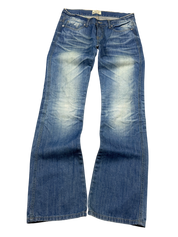 Crazy Washed Bootcut Jeans (S)