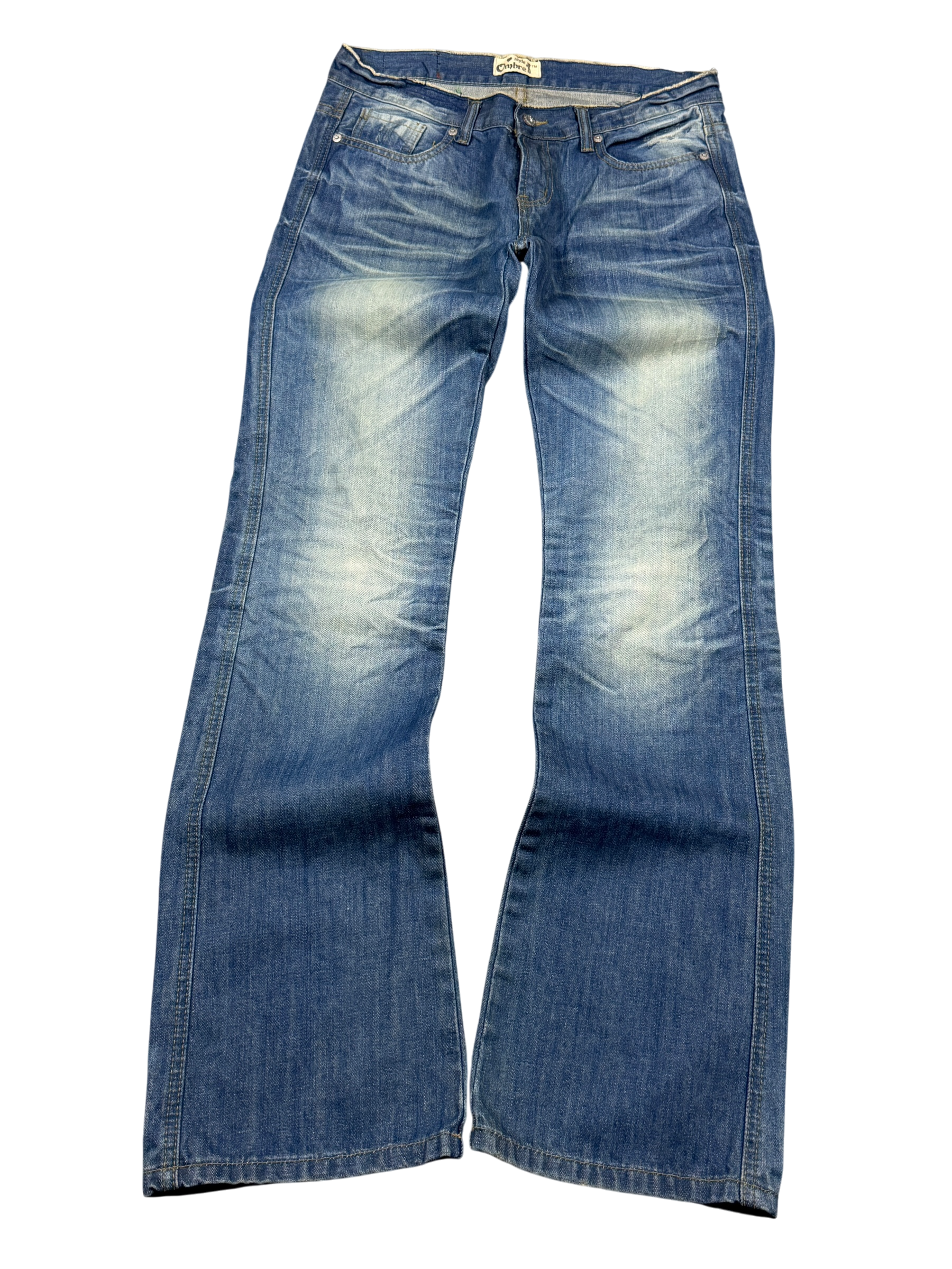 Crazy Washed Bootcut Jeans (S)