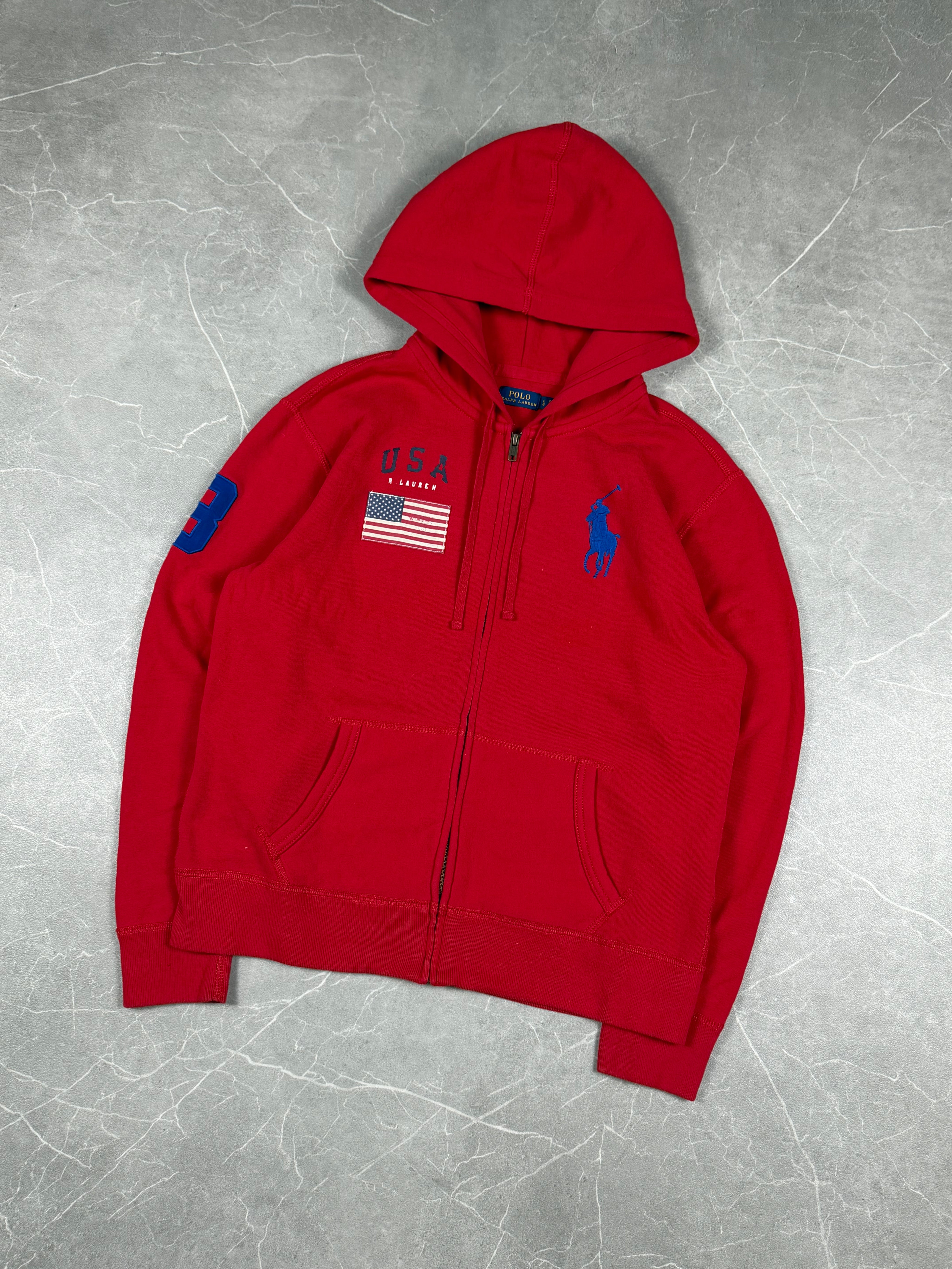 Ralph Lauren Big Pony USA Zipper (S)