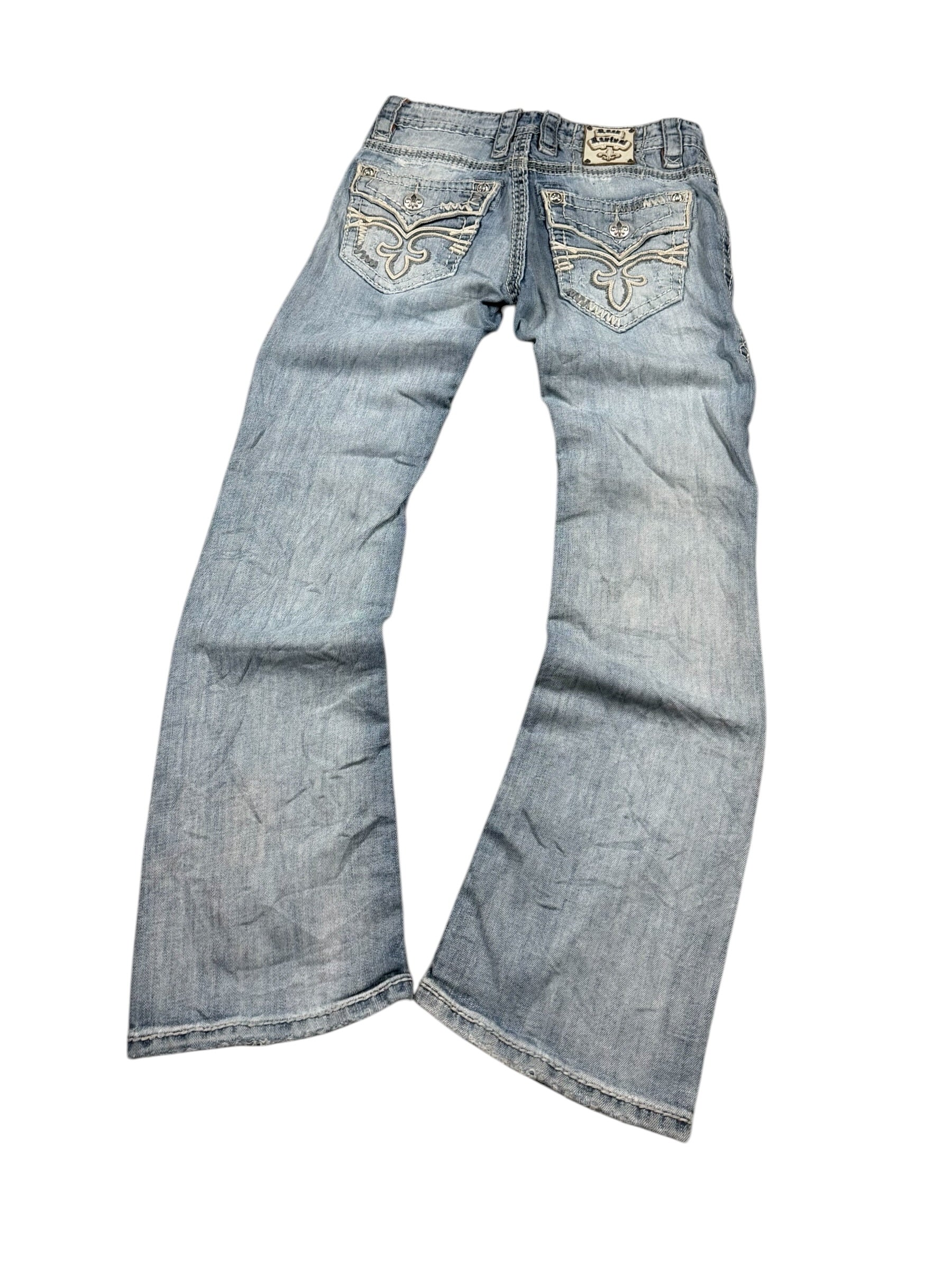Rock Revival Straight-Fit Jeans (XS)