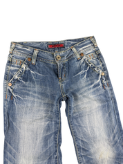 Ultra washed Bootcut Jeans (XXS)