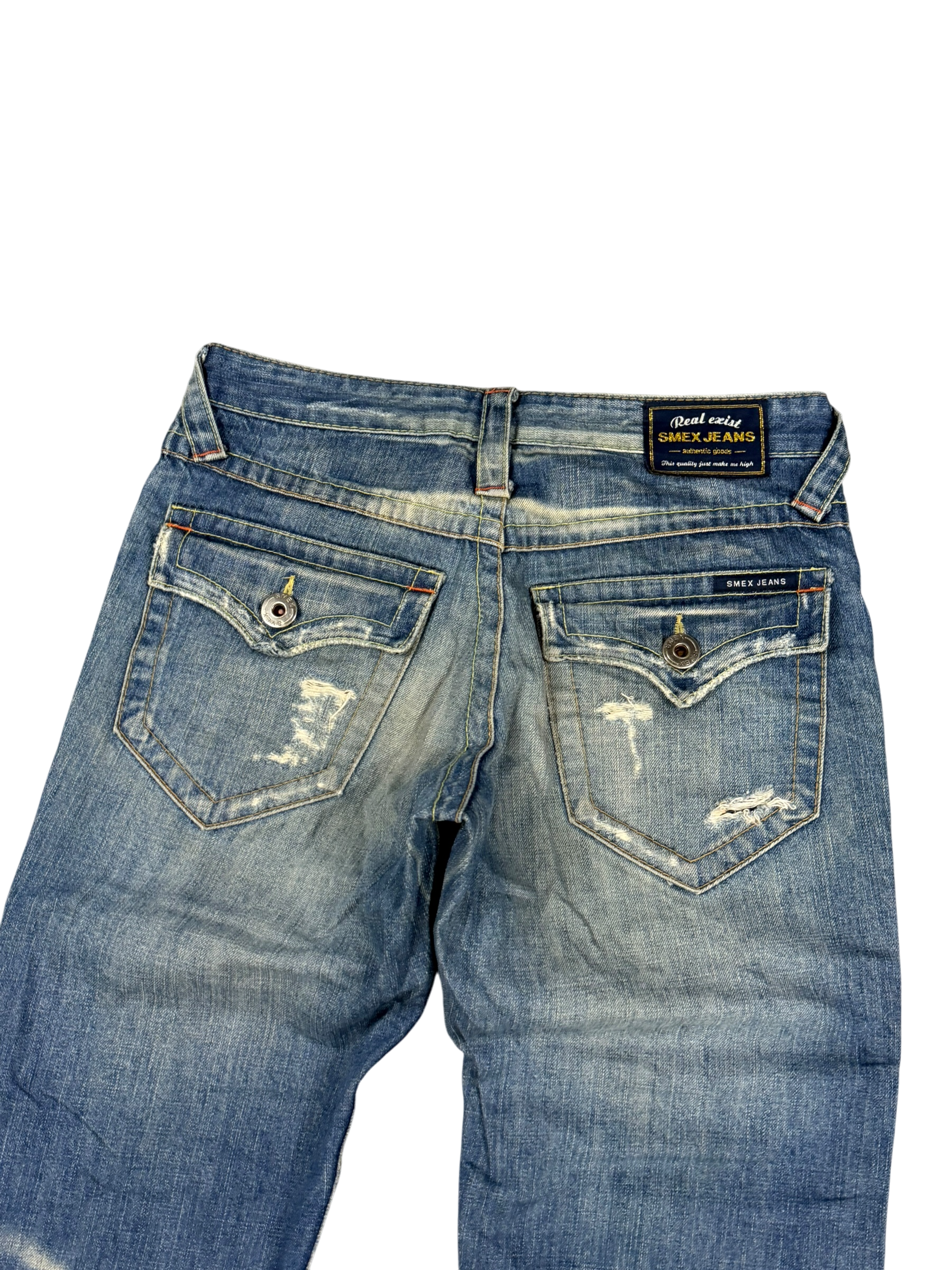 Washed Bootcut Jeans (XS)