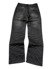 Crazy Washed Bootcut Jeans (XXS)