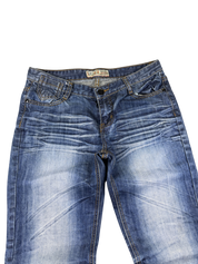 Crazy washed Straight Jeans (XS)