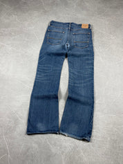Vintage Washed Bootcut Jeans (S-M)