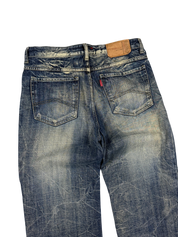 Crazy washed Straight Jeans (S)