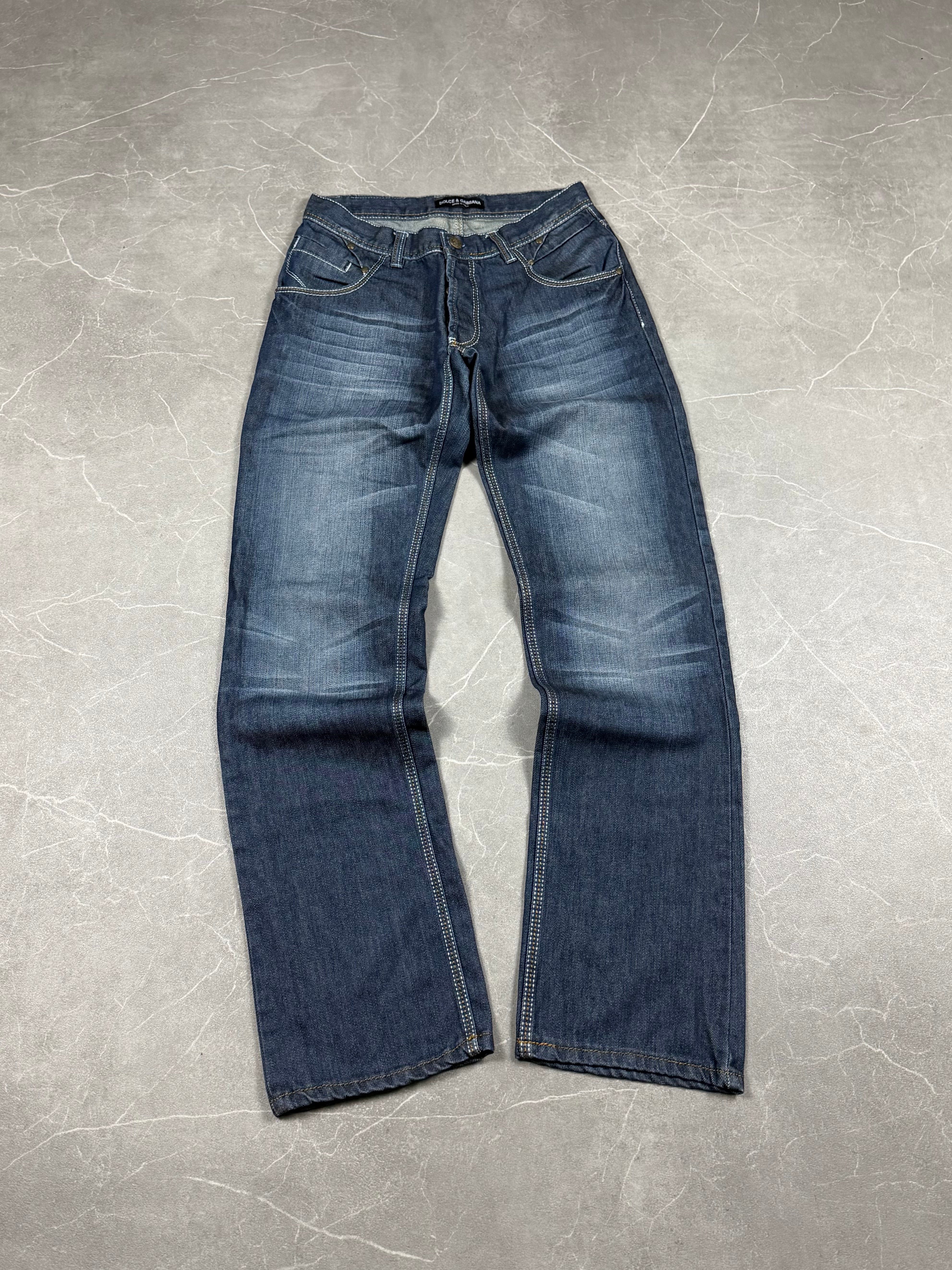 Dolce Gabbana Big Logo Jeans (S-M)