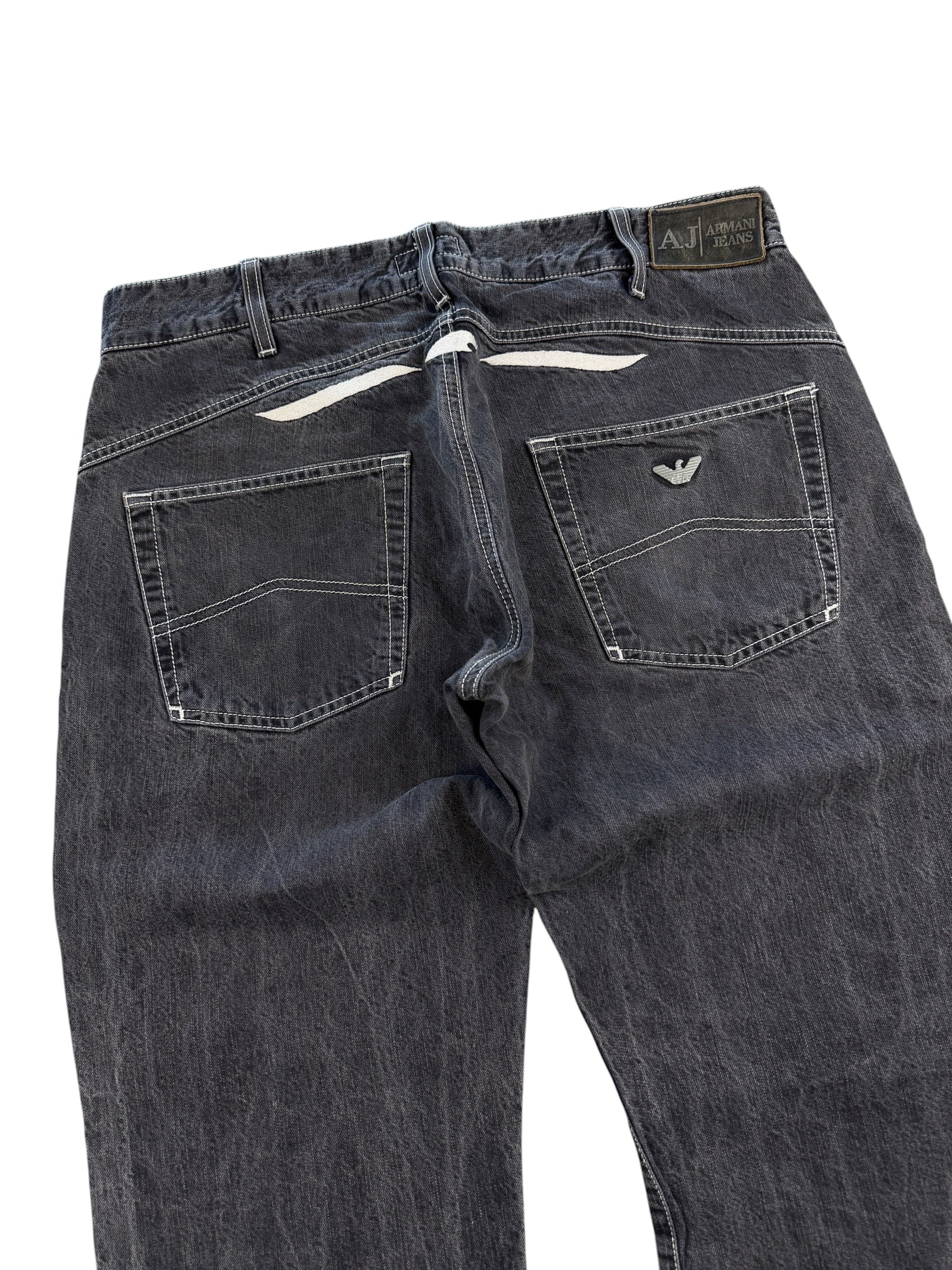 Armani vintage washed Baggy Jeans (M)