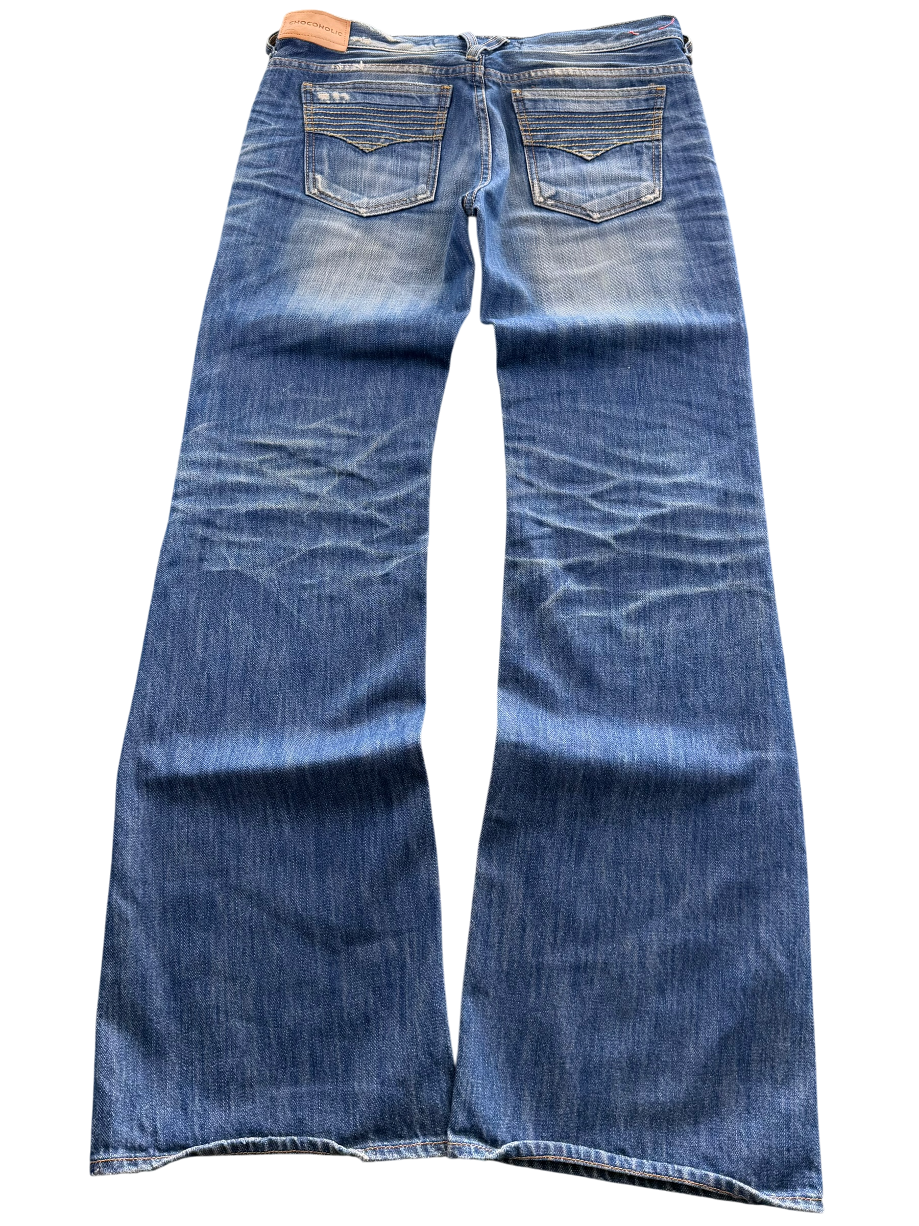 Washed Bootcut Jeans (S)