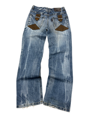 Crazy washed Bootcut Jeans (S-M)