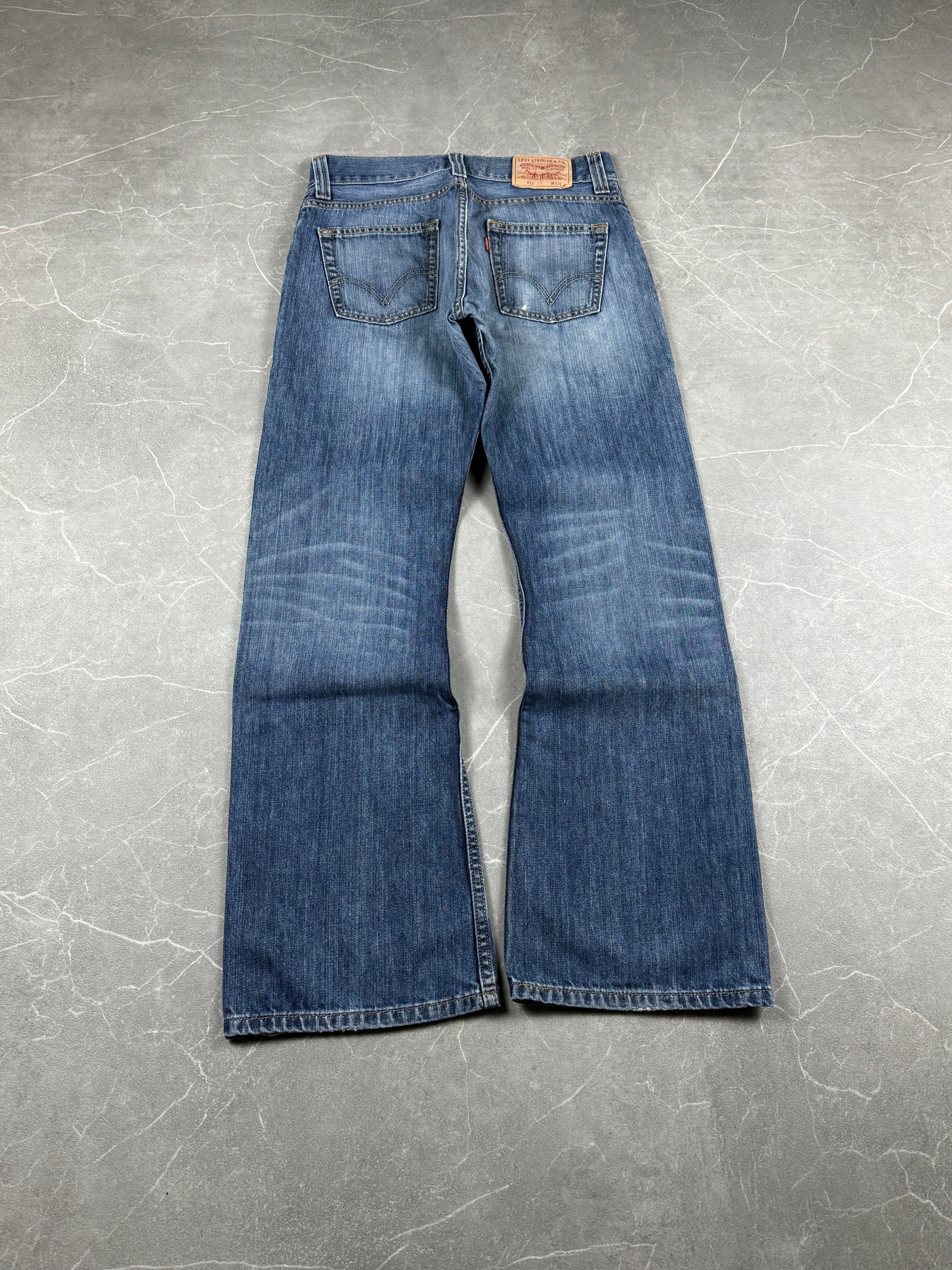 Levi's washed bootcut jeans (SM)