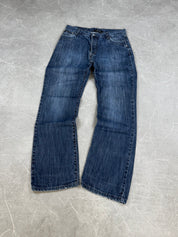 Armani Logo Bootcut Jeans (M-L)