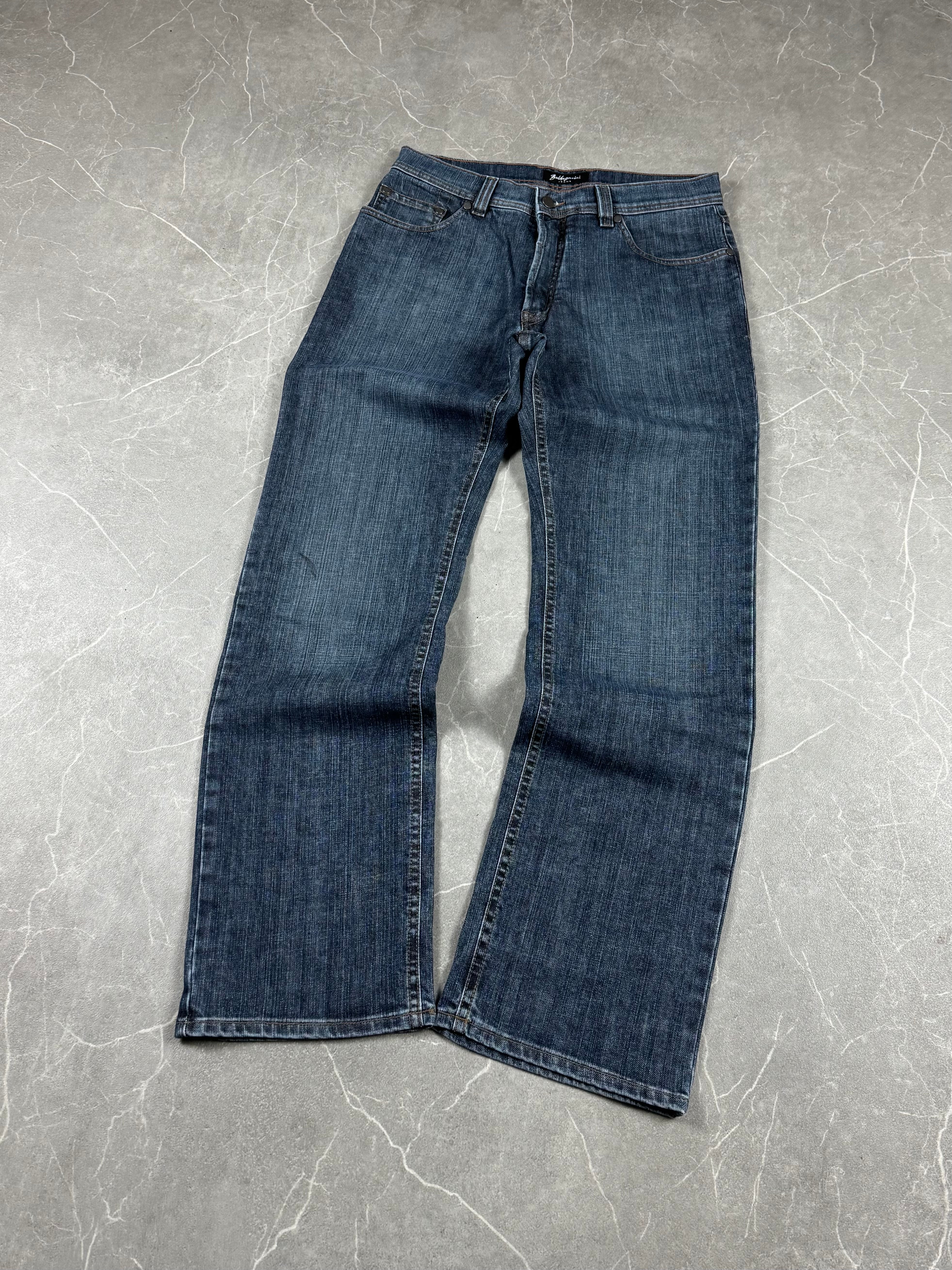 Bootcut raw denim (S-M)