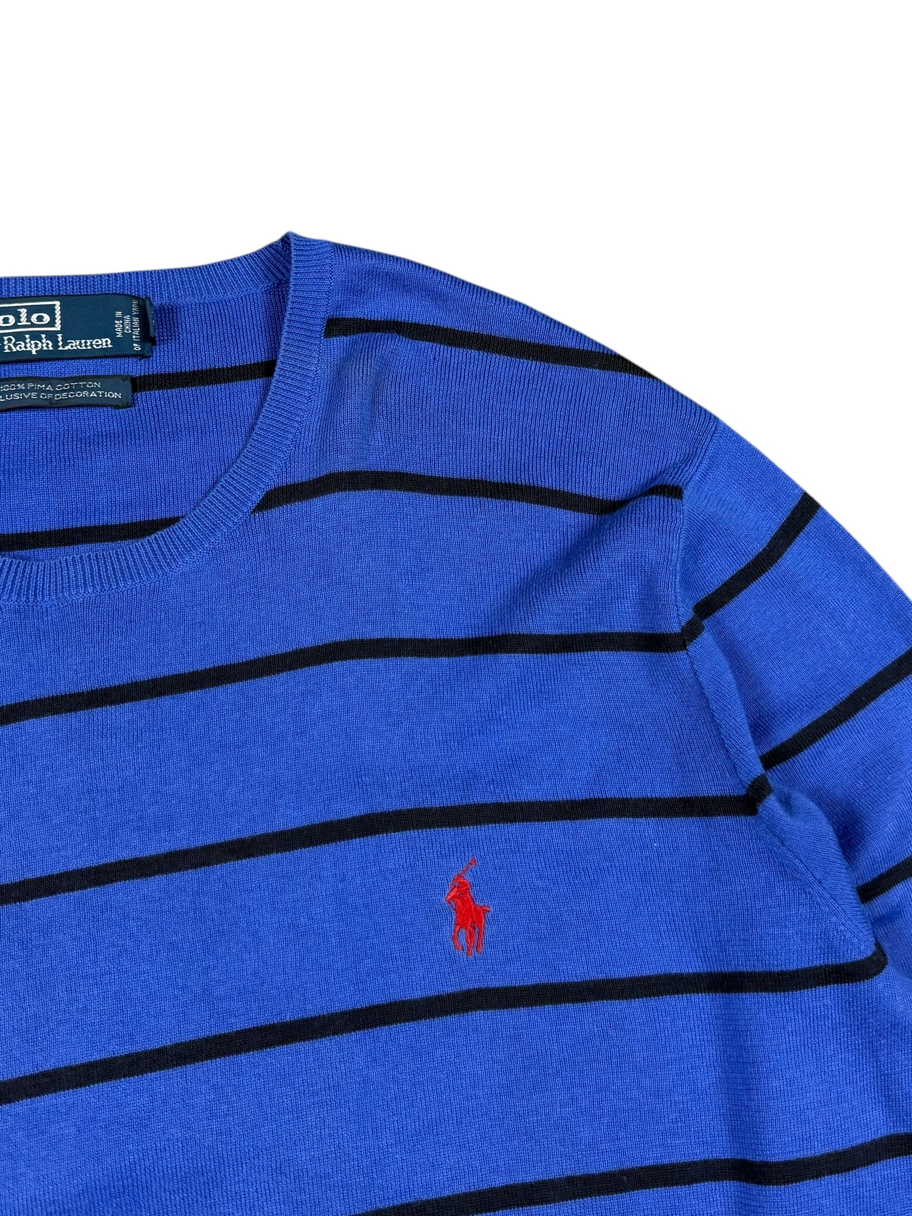 Ralph Lauren Striped Sweater (L)