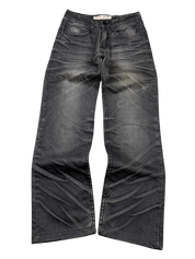 Crazy Washed Bootcut Jeans (XXS)