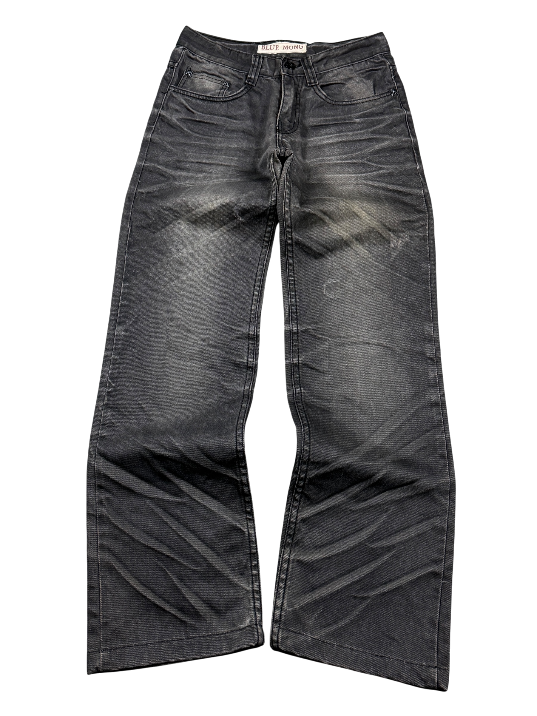 Crazy Washed Bootcut Jeans (XXS)