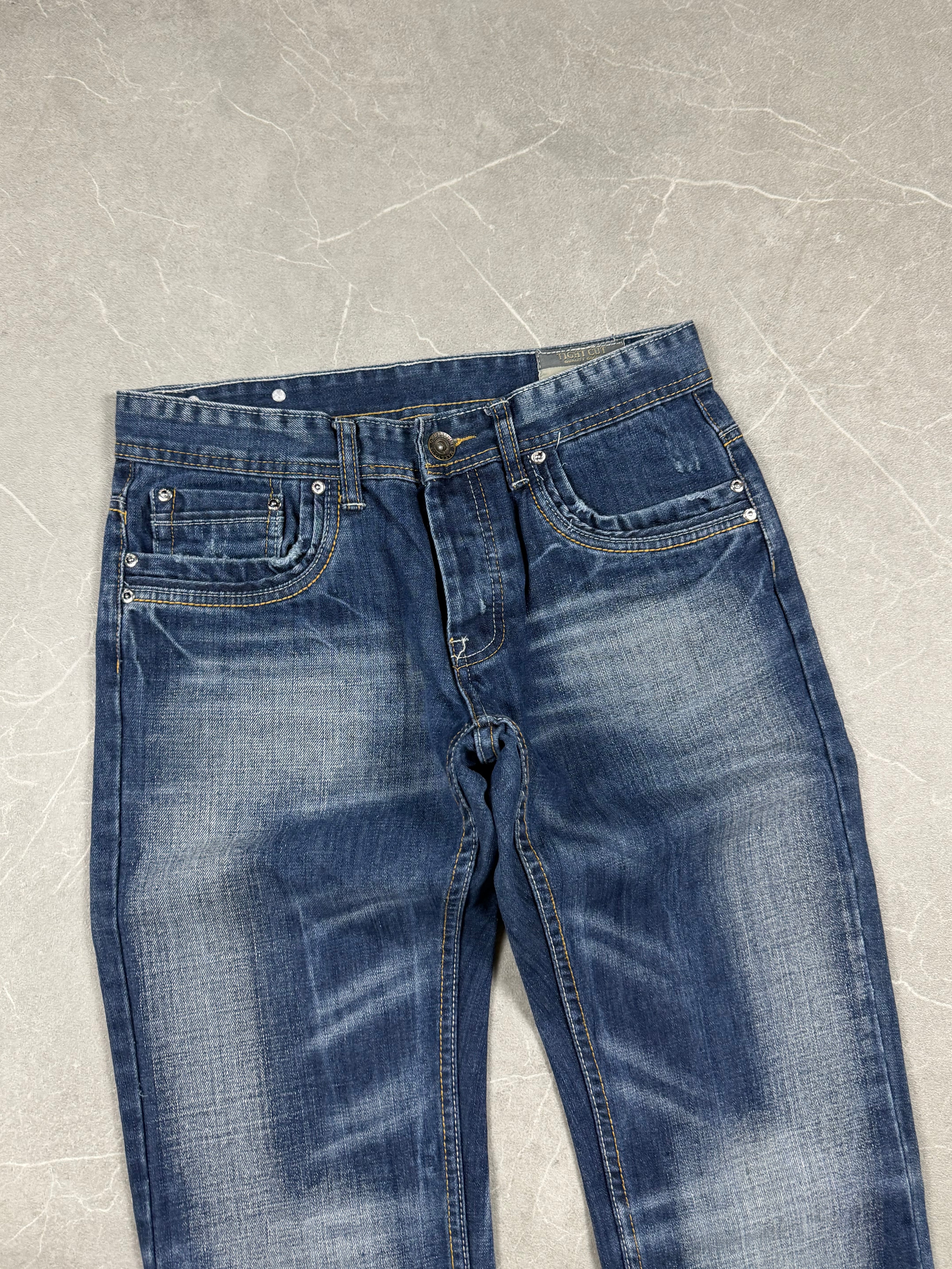 Vintage washed Slim Jeans (XS)