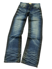 Crazy washed Straightfit Jeans (S)
