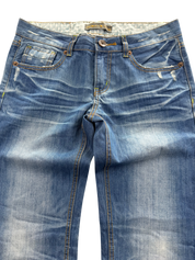 Washed Bootcut Jeans (XS)