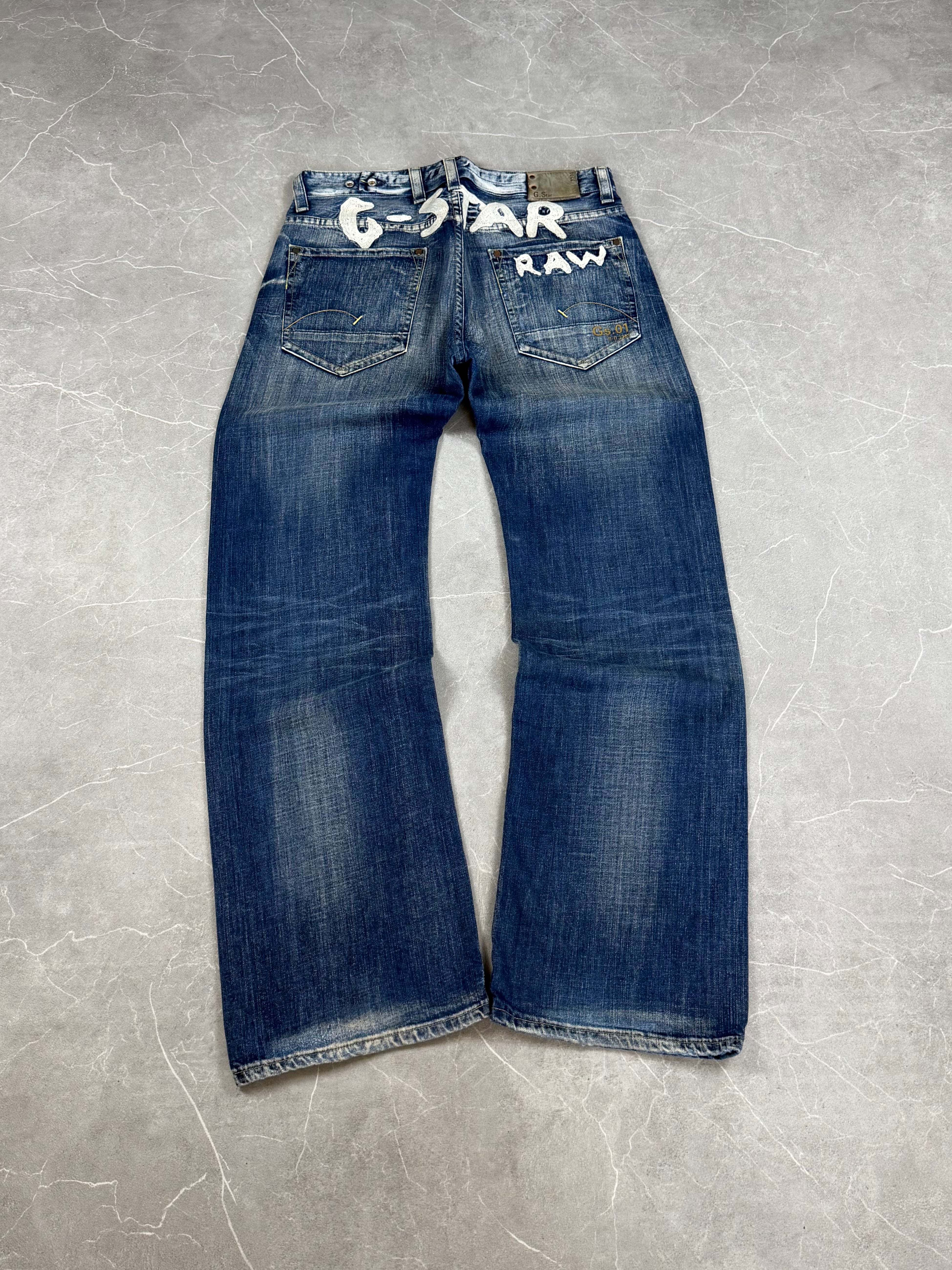G-Star Big Logo washed Jeans (XL)