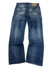 Vintage washed bootcut jeans (M)